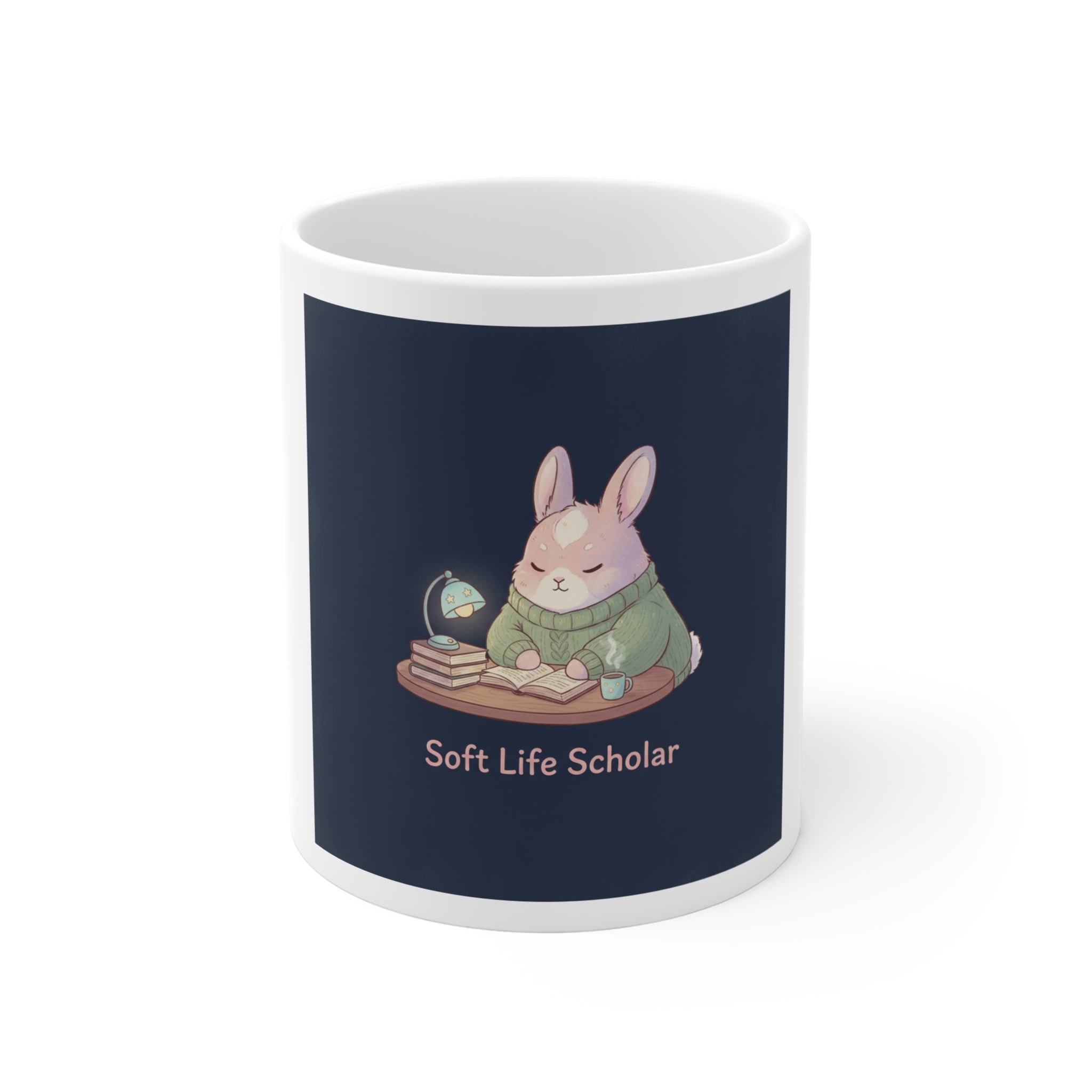 Bunny Mug 11oz – Soft Life Scholar