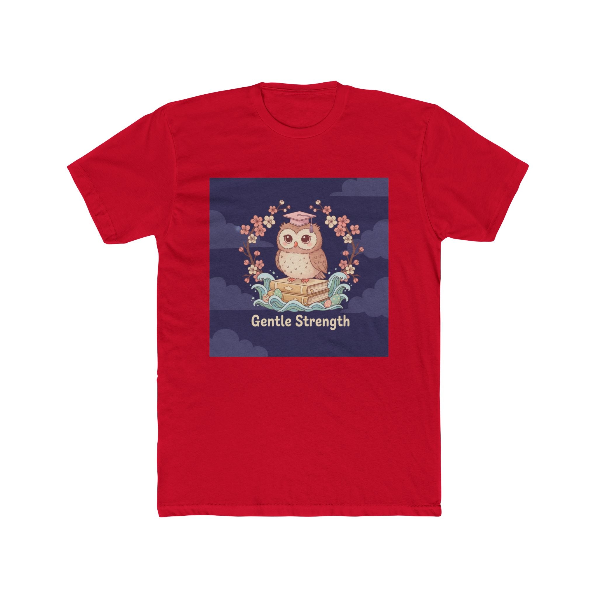 Owl Unisex Tee – Gentle Strength