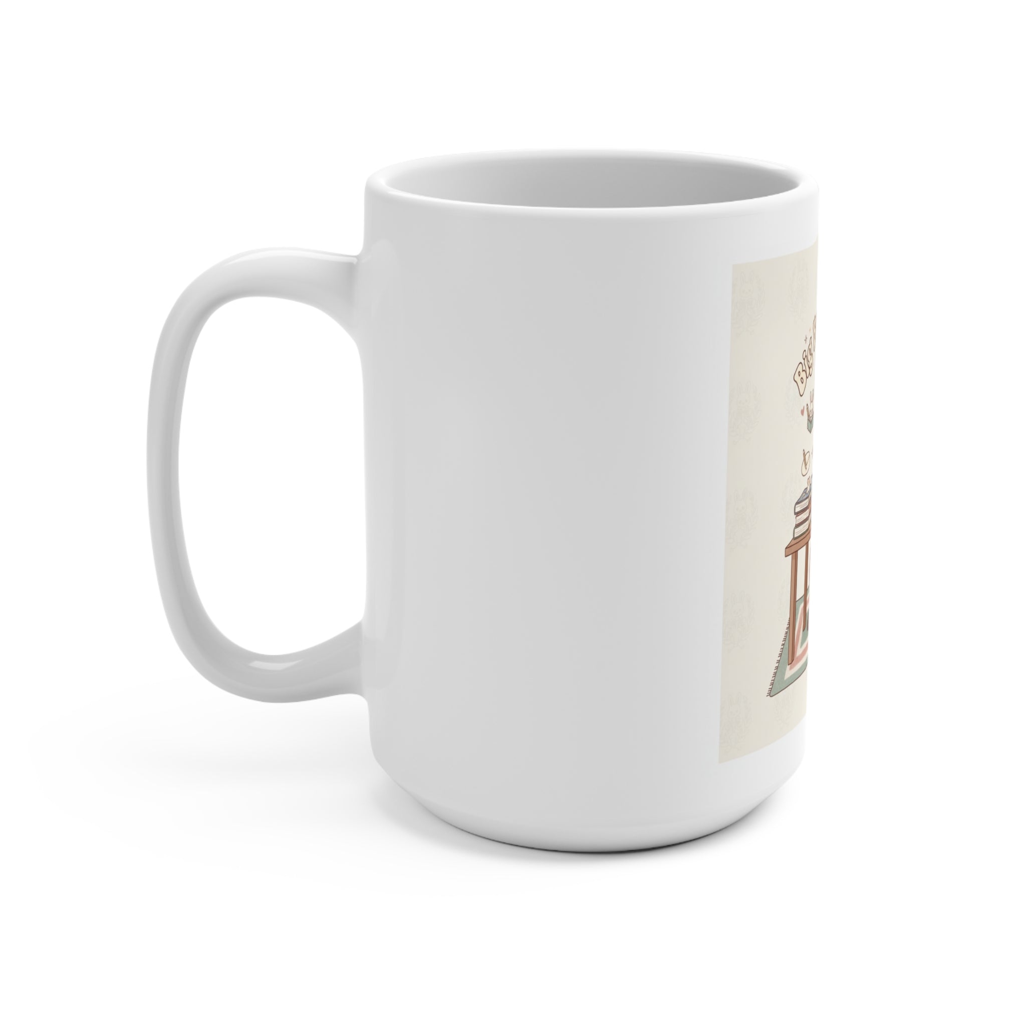 Big Brain Energy Panda Mug 15oz