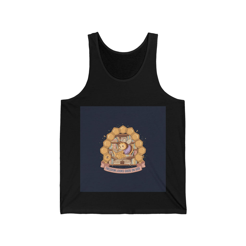Honeybees Tank Top – Freedom Looks Good on Her