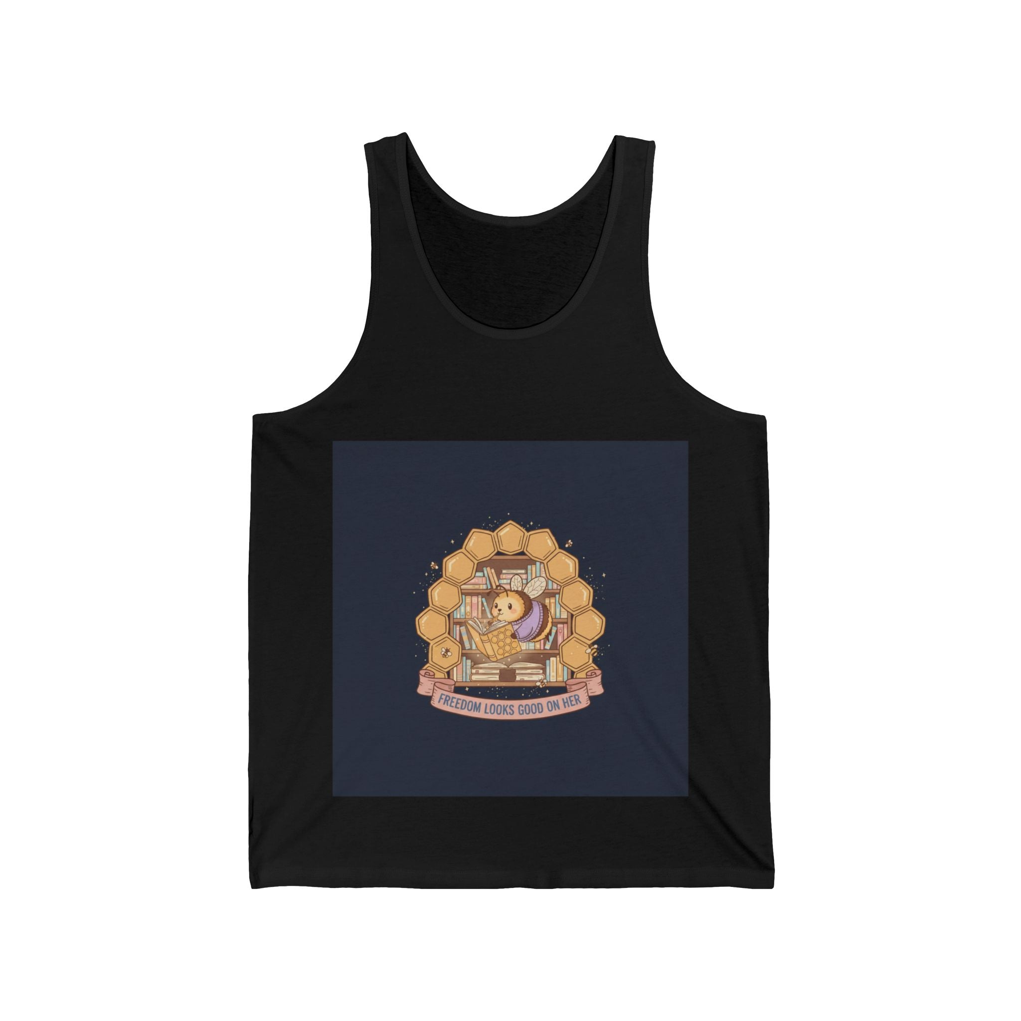 Honeybees Tank Top – Freedom Looks Good on Her