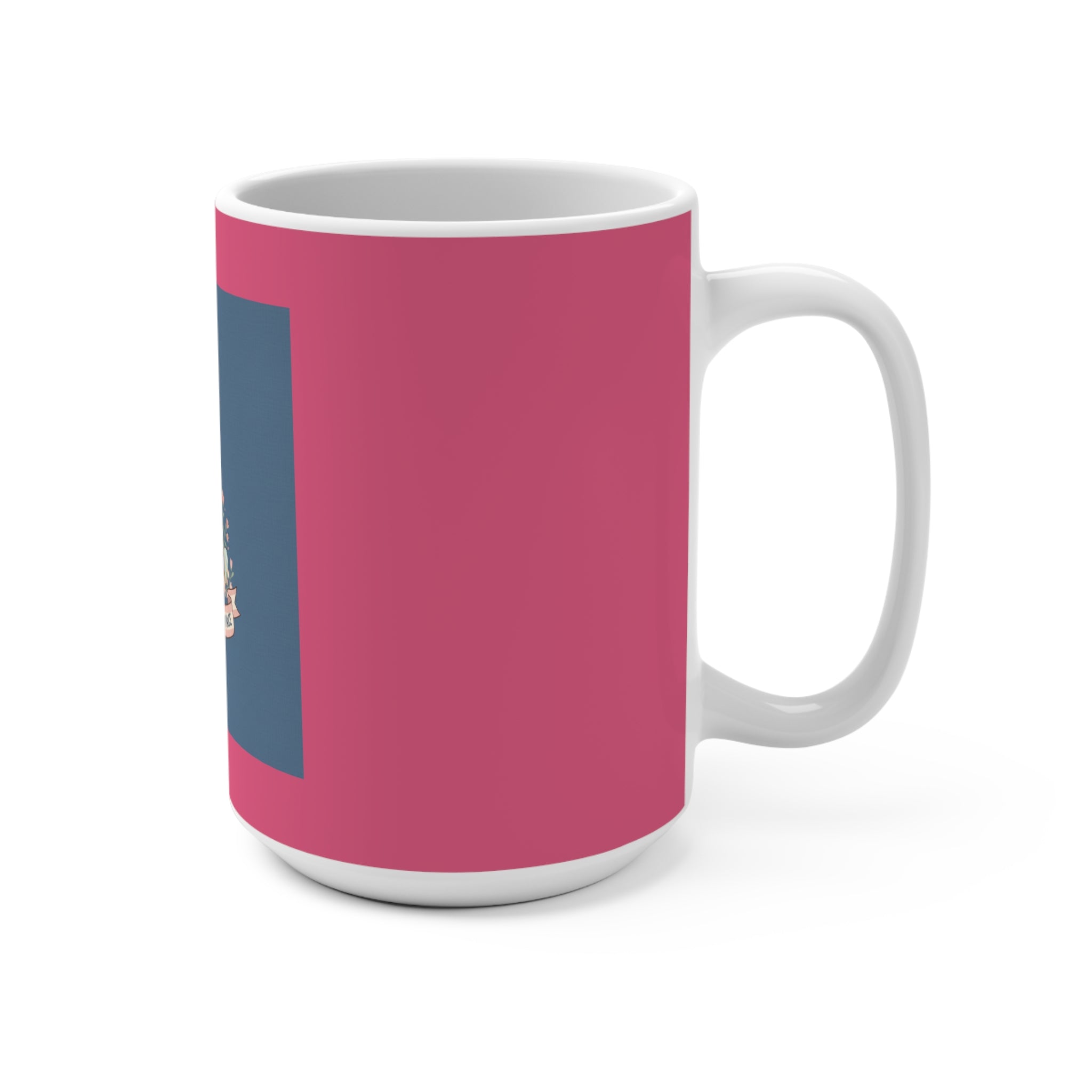 Bunny Mug 15oz – Bloom at Your Own Pace