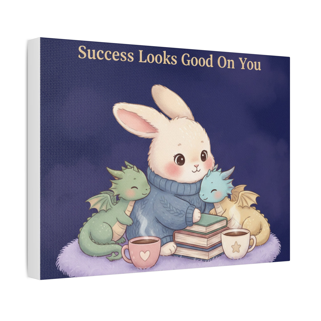 Bunny Canvas Print – Success Looks Good on You