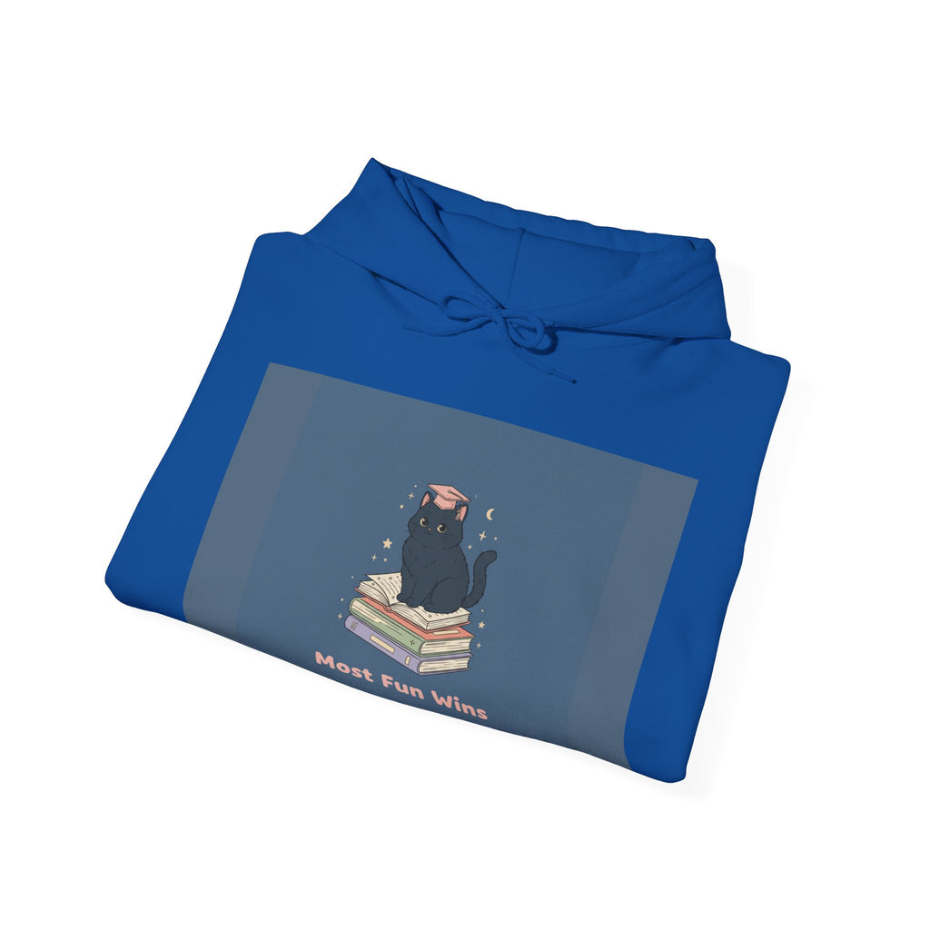Black Cat Hoodie – Most Fun Wins