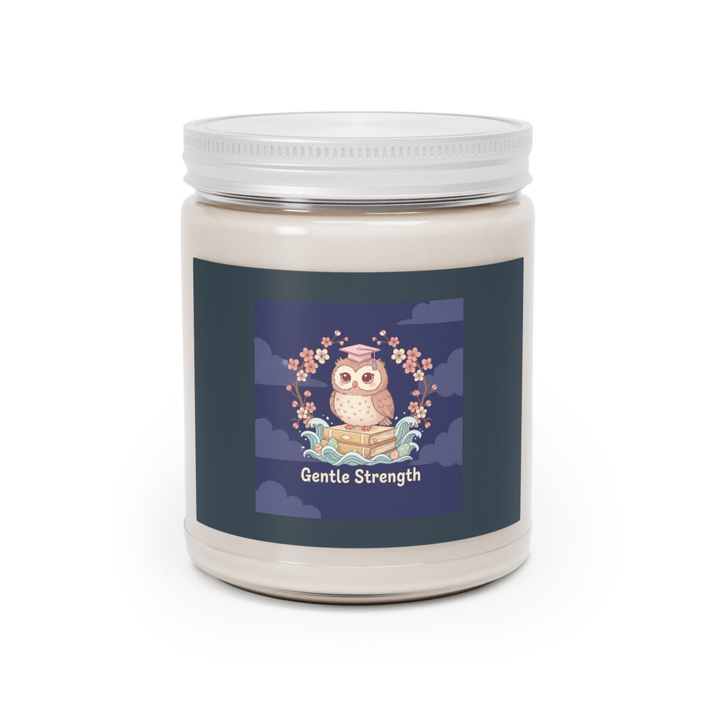 Owl Scented Candle – Gentle Strength