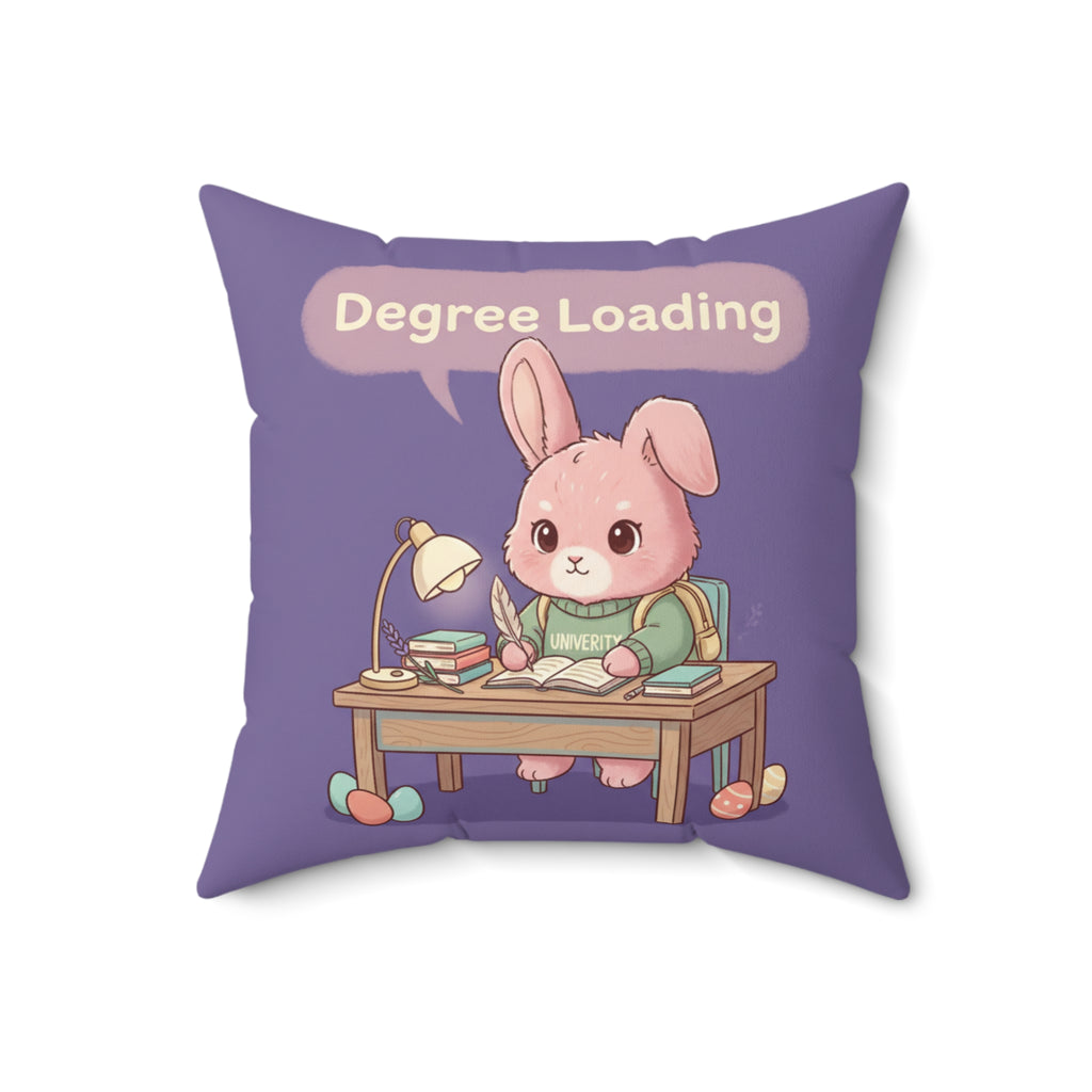 Bunny Square Pillow – Degree Loading