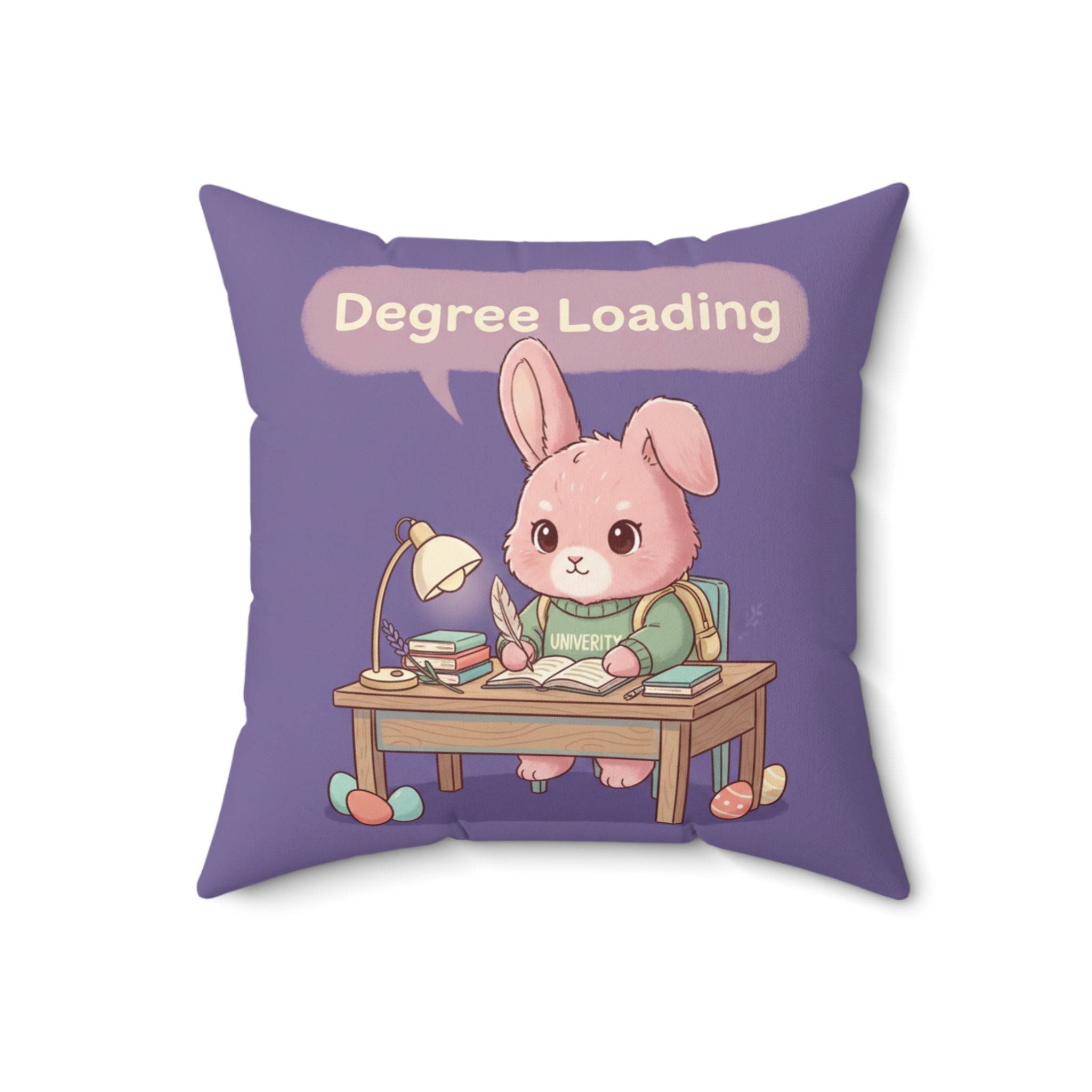 Bunny Square Pillow – Degree Loading