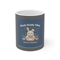 Bunny Mug 11oz – Study Buddy Vibes Coffee Comfort