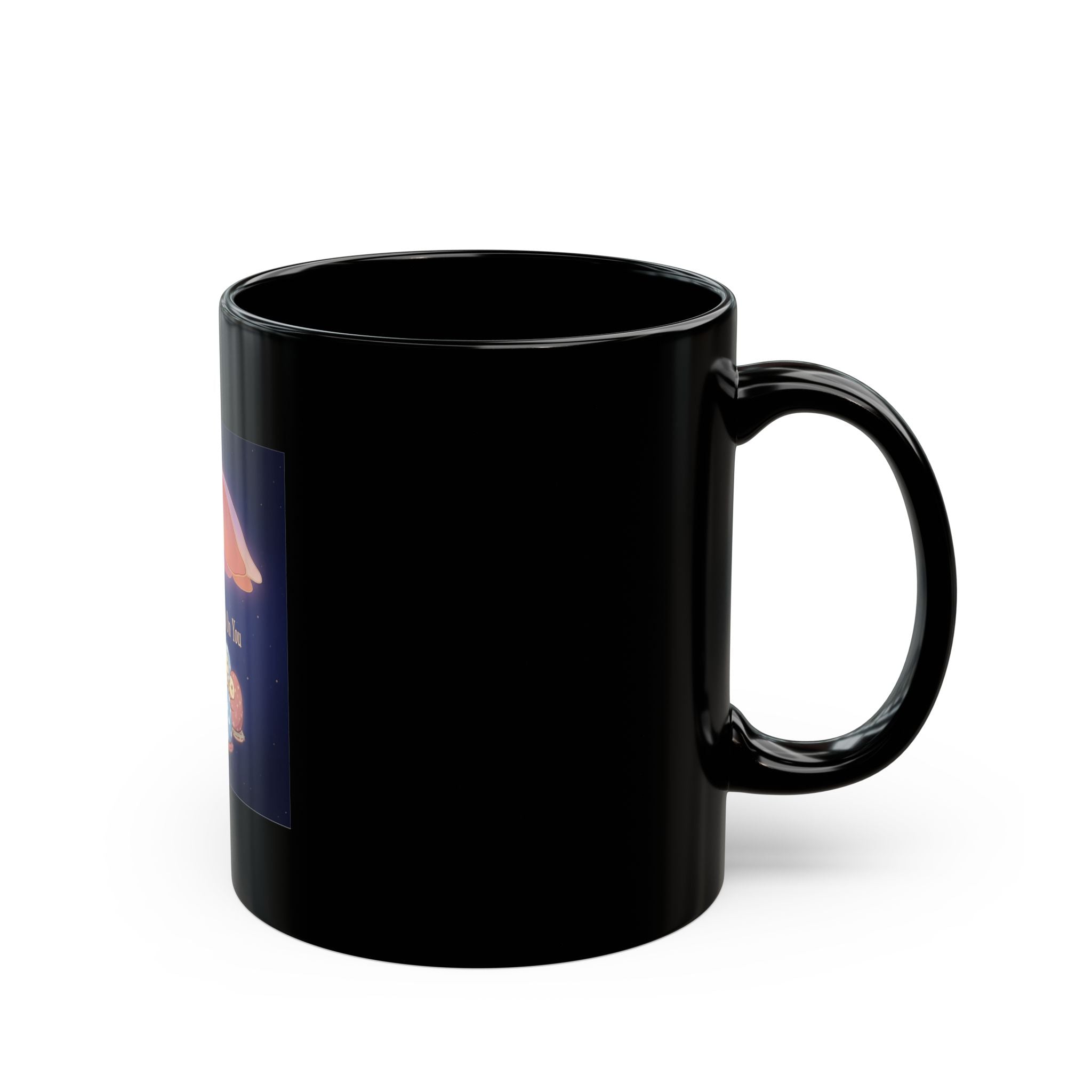 Tiny Chibi Creatures Black Mug 11oz – Success Looks Good on You