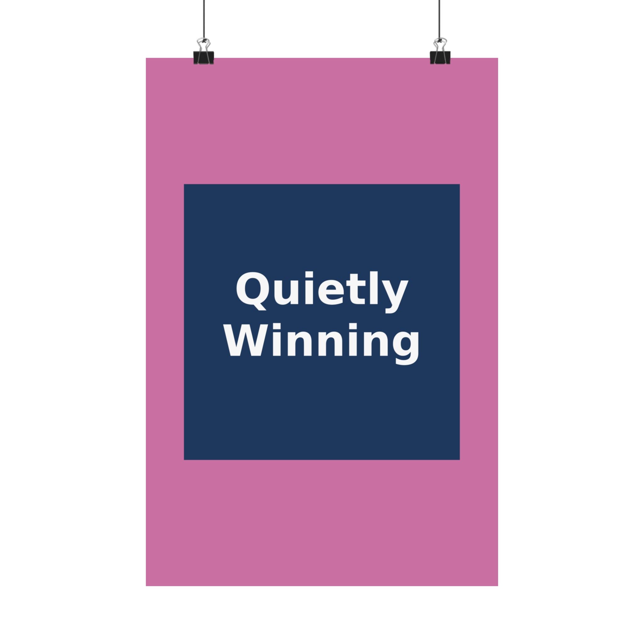 Quietly Winning - KayKay Poster