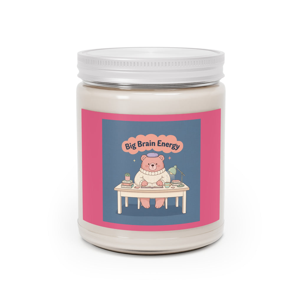 Bear Scented Candle – Big Brain Energy