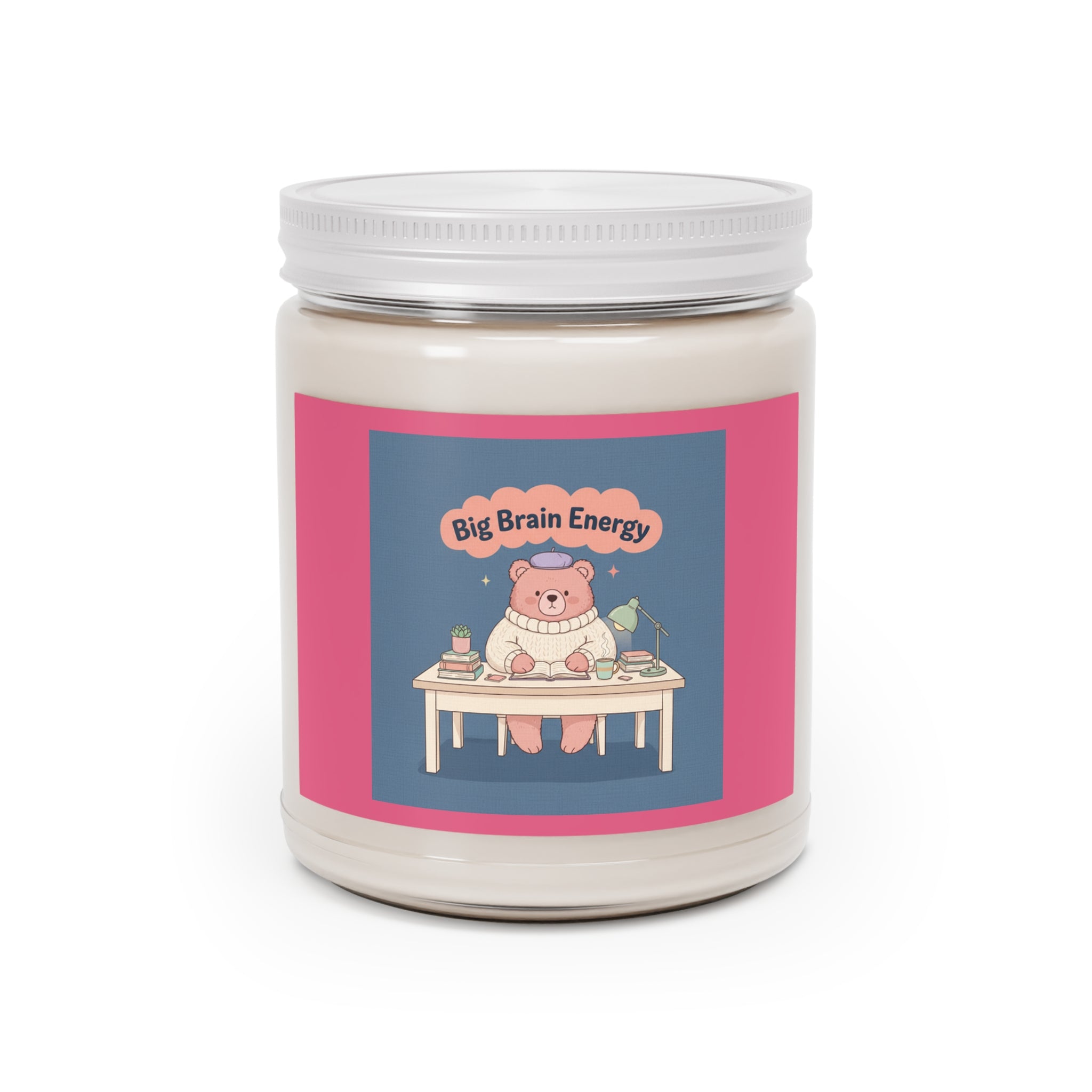 Bear Scented Candle – Big Brain Energy