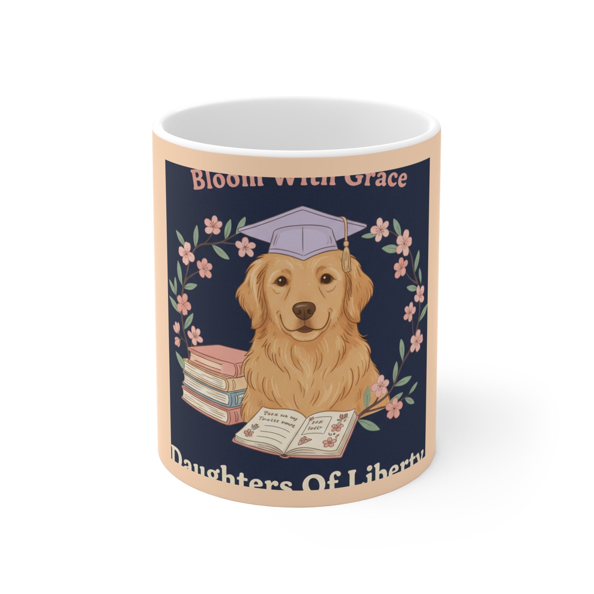 Golden Retriever Mug 11oz – Bloom With Grace