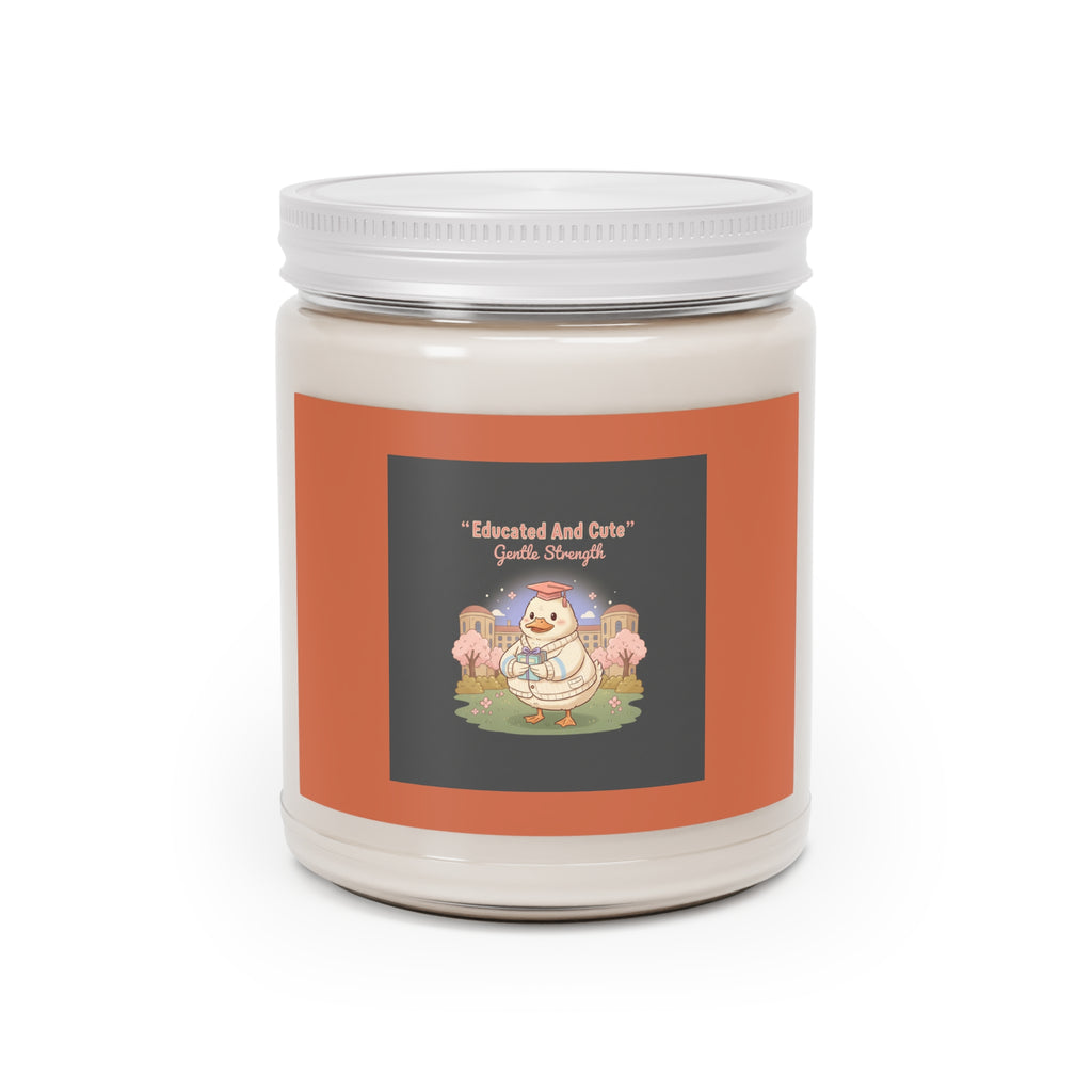 Duck In A Cardigan Scented Candle – Educated and Cute Gentle Strength