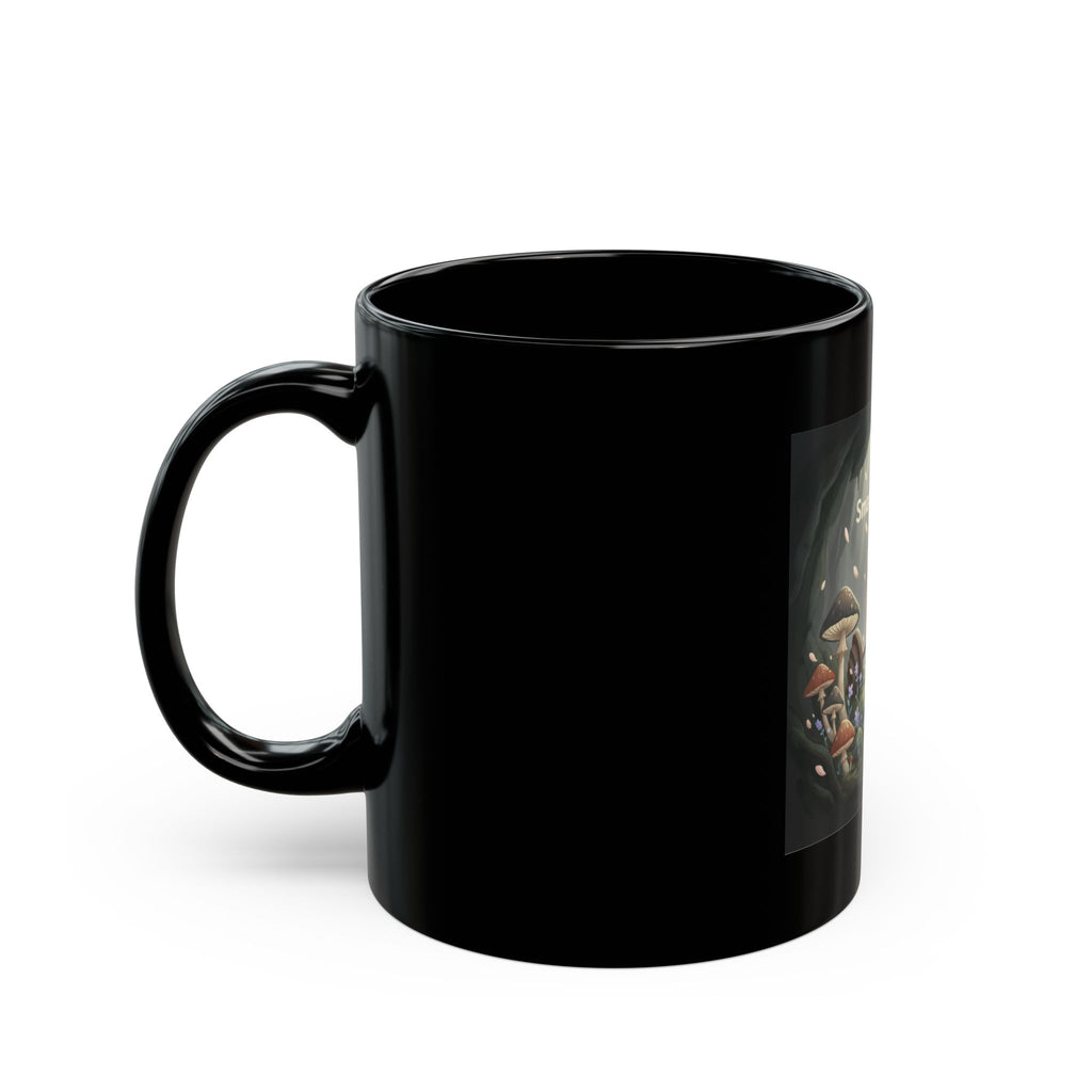 Cats With Glasses Black Mug 11oz – Smart Girls Club