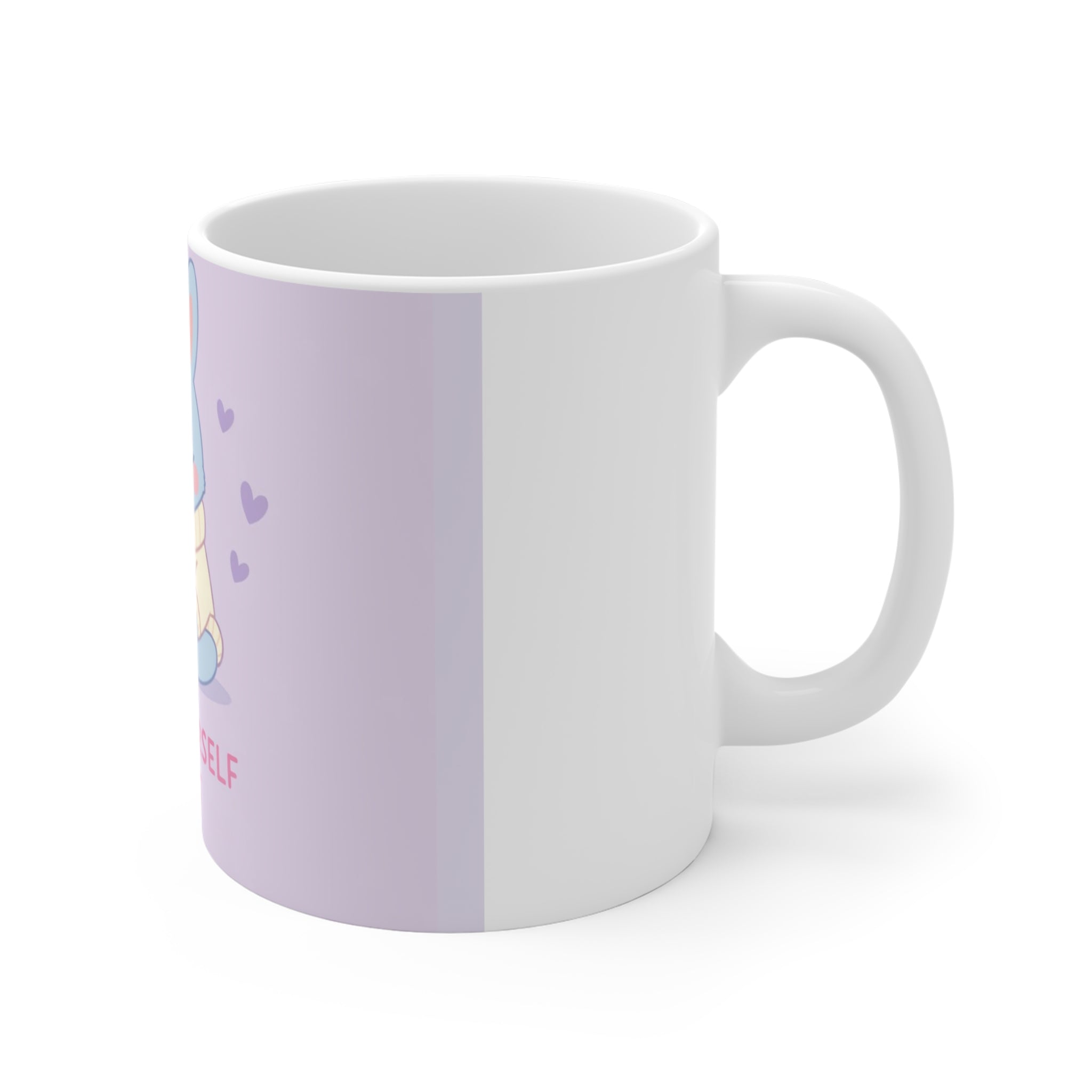 "LOVE YOURSELF FIRST" Black Cat Mug | Trendy Gift for Her | Drinkware | KayKay Classics