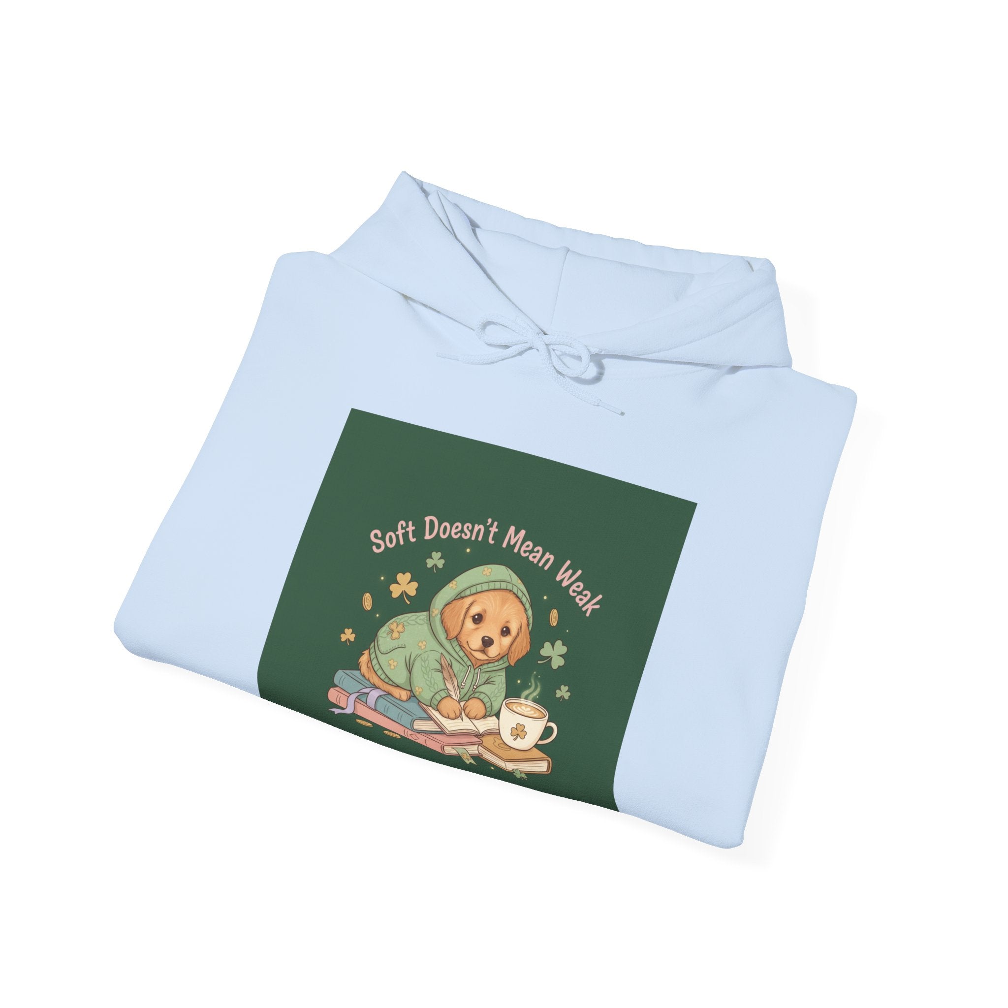 Puppies Hoodie – Soft Doesnt Mean Weak