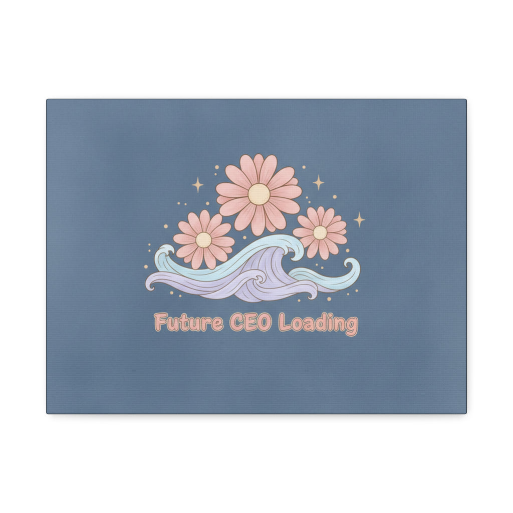 Daisies And Gentle Waves Canvas Print – Future Ceo Loading