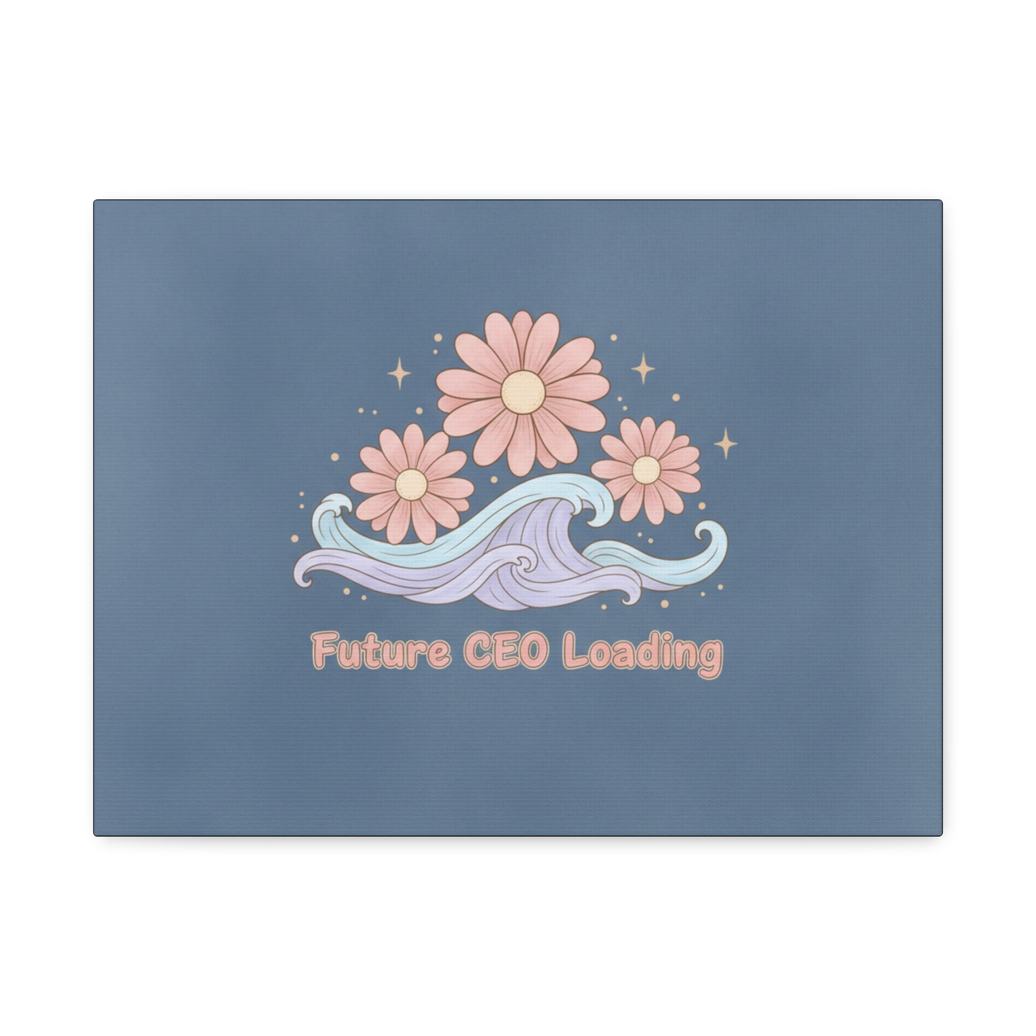 Daisies And Gentle Waves Canvas Print – Future Ceo Loading