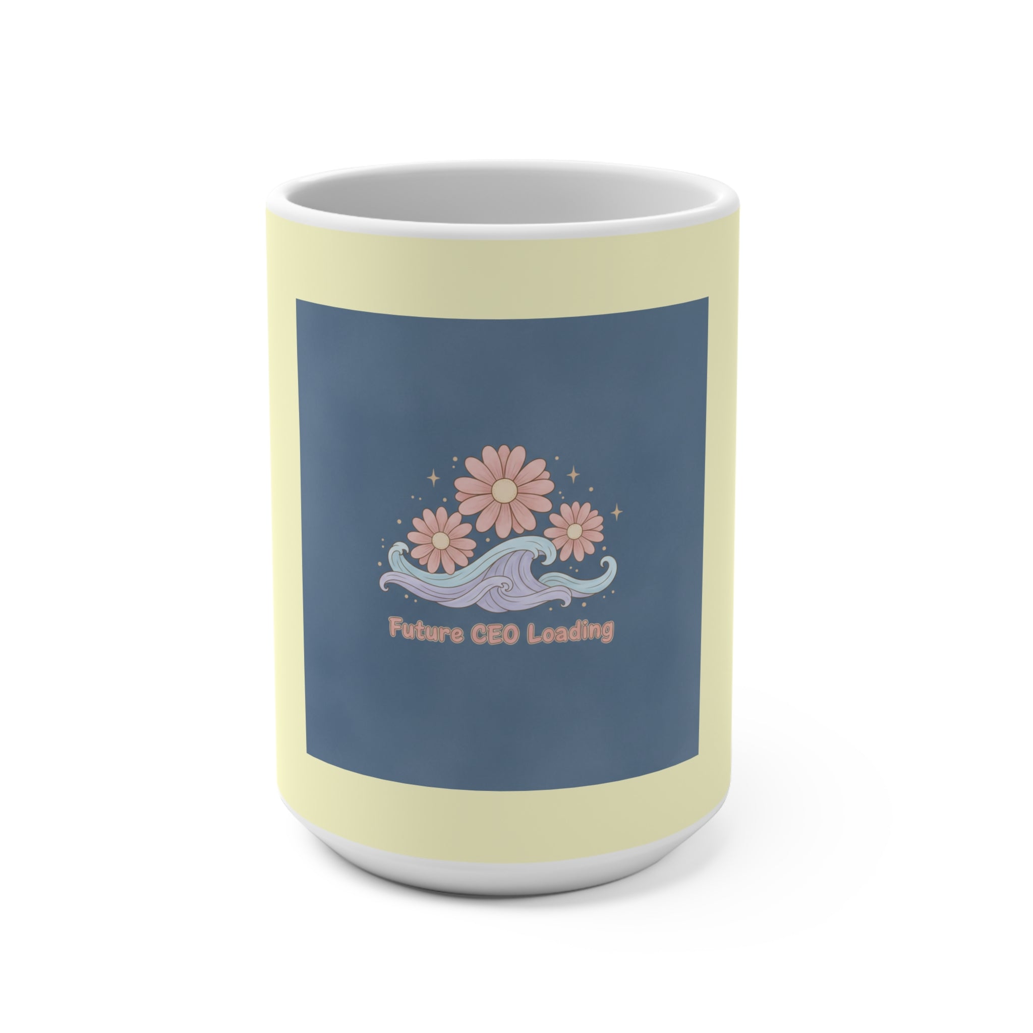Daisies And Gentle Waves Mug 15oz – Future Ceo Loading