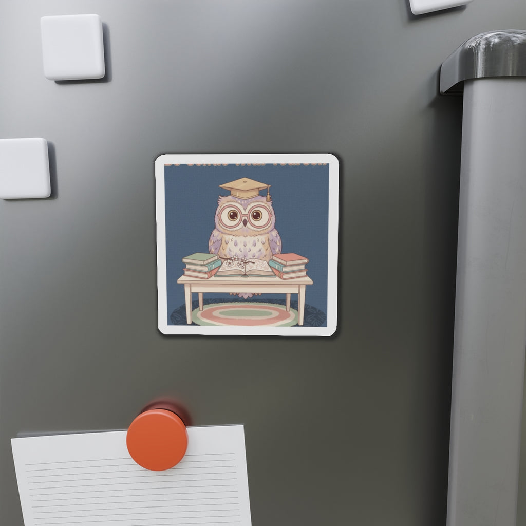 Owl Die-Cut Magnet – Be Gentle With Yourself