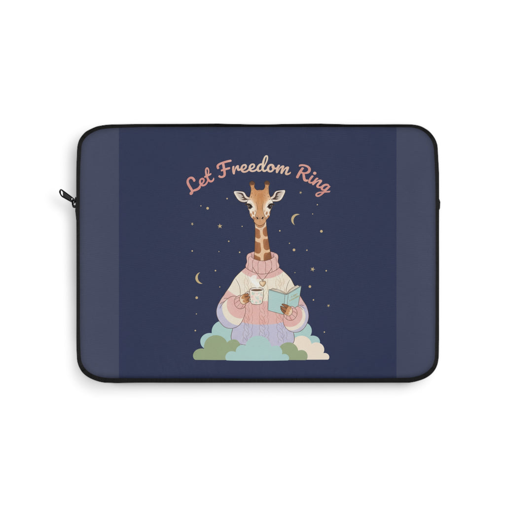 Giraffe Laptop Sleeve – Let Freedom Ring