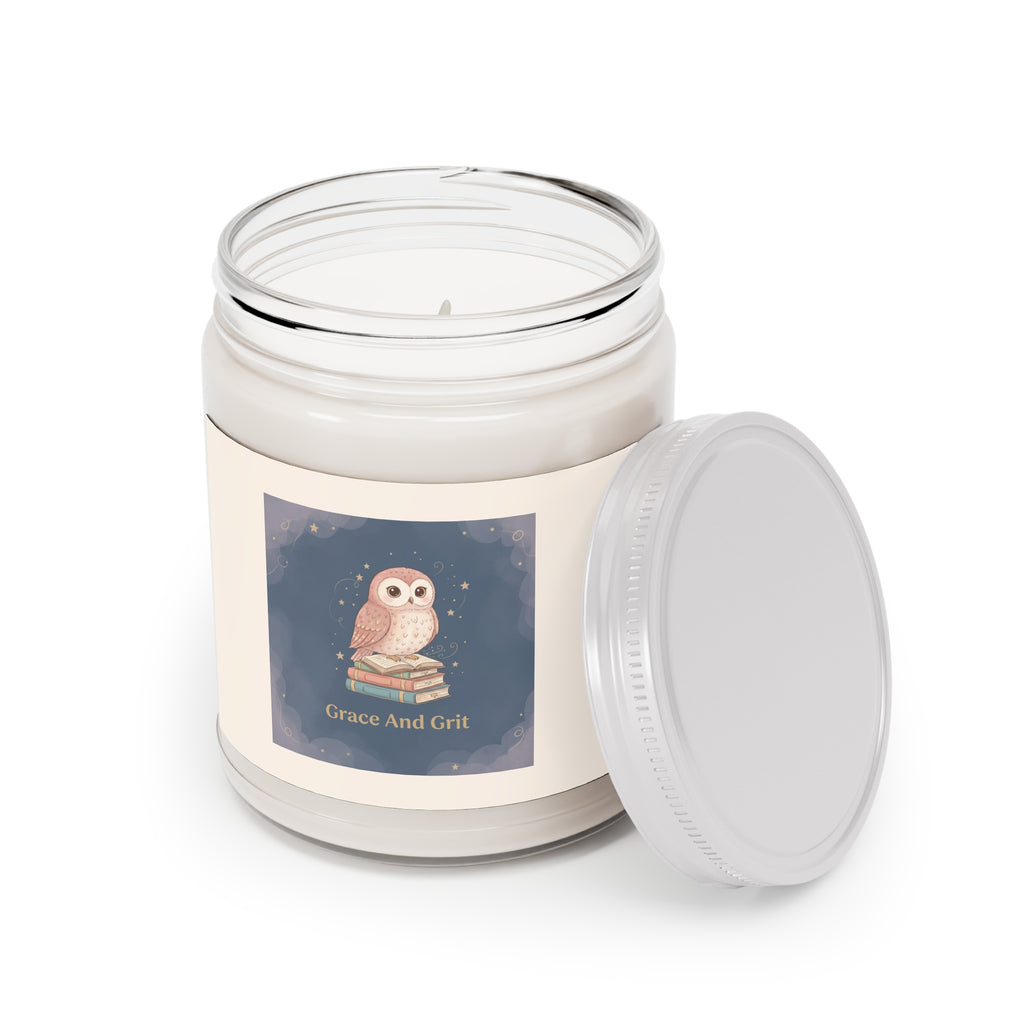Owl Scented Candle – Grace and Grit