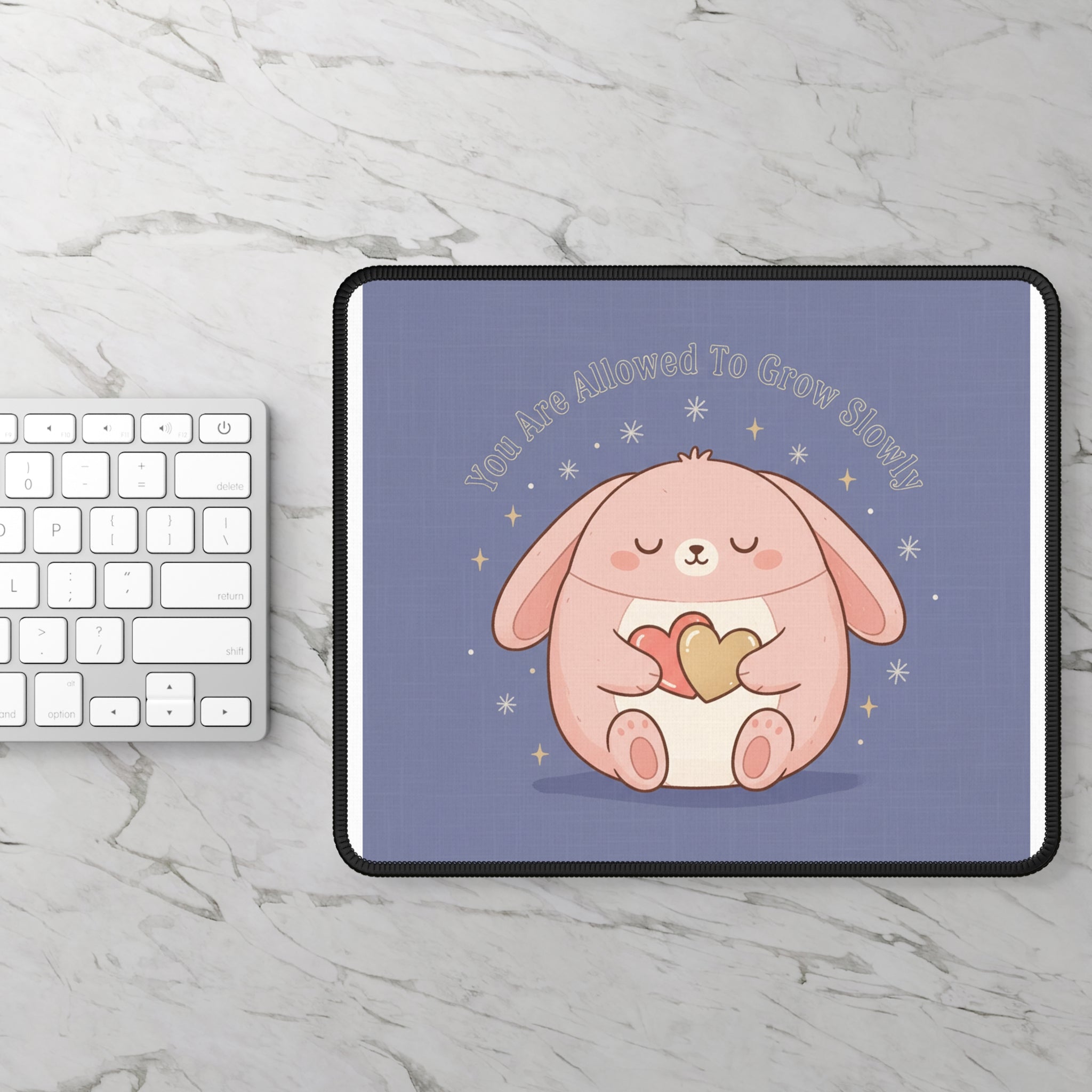 Rabbit Mouse Pad – You Are Allowed to Grow Slowly