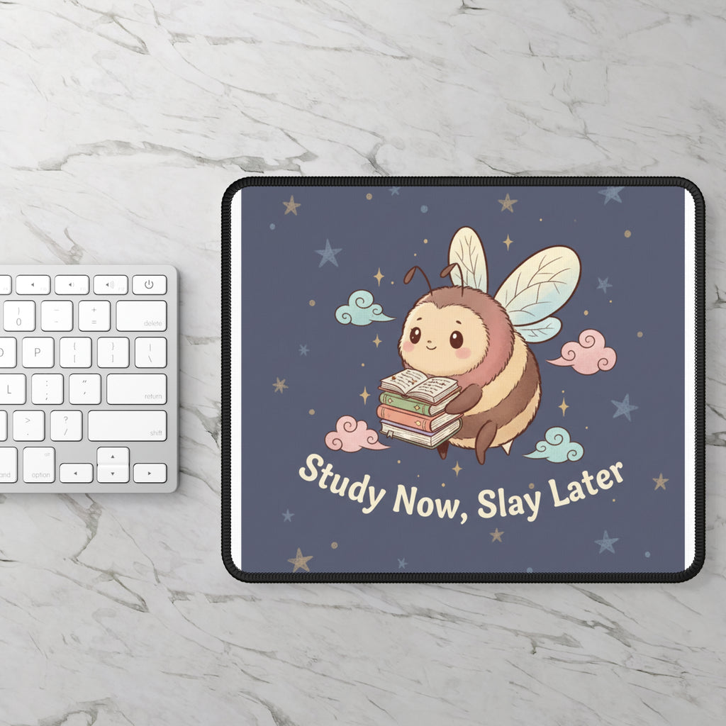 Bee Mouse Pad – Study Now, Slay Later