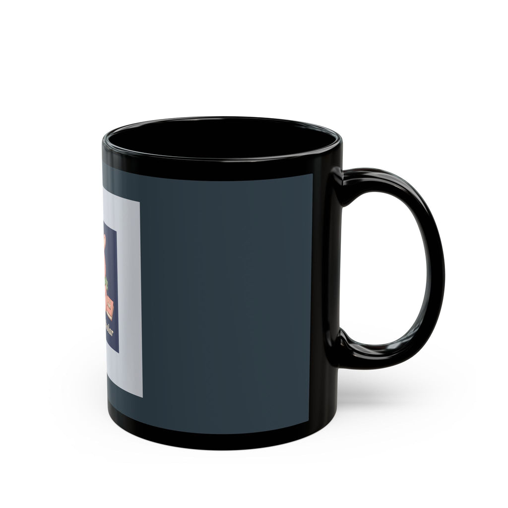 Rabbit Black Mug 11oz – Soft Life Scholar