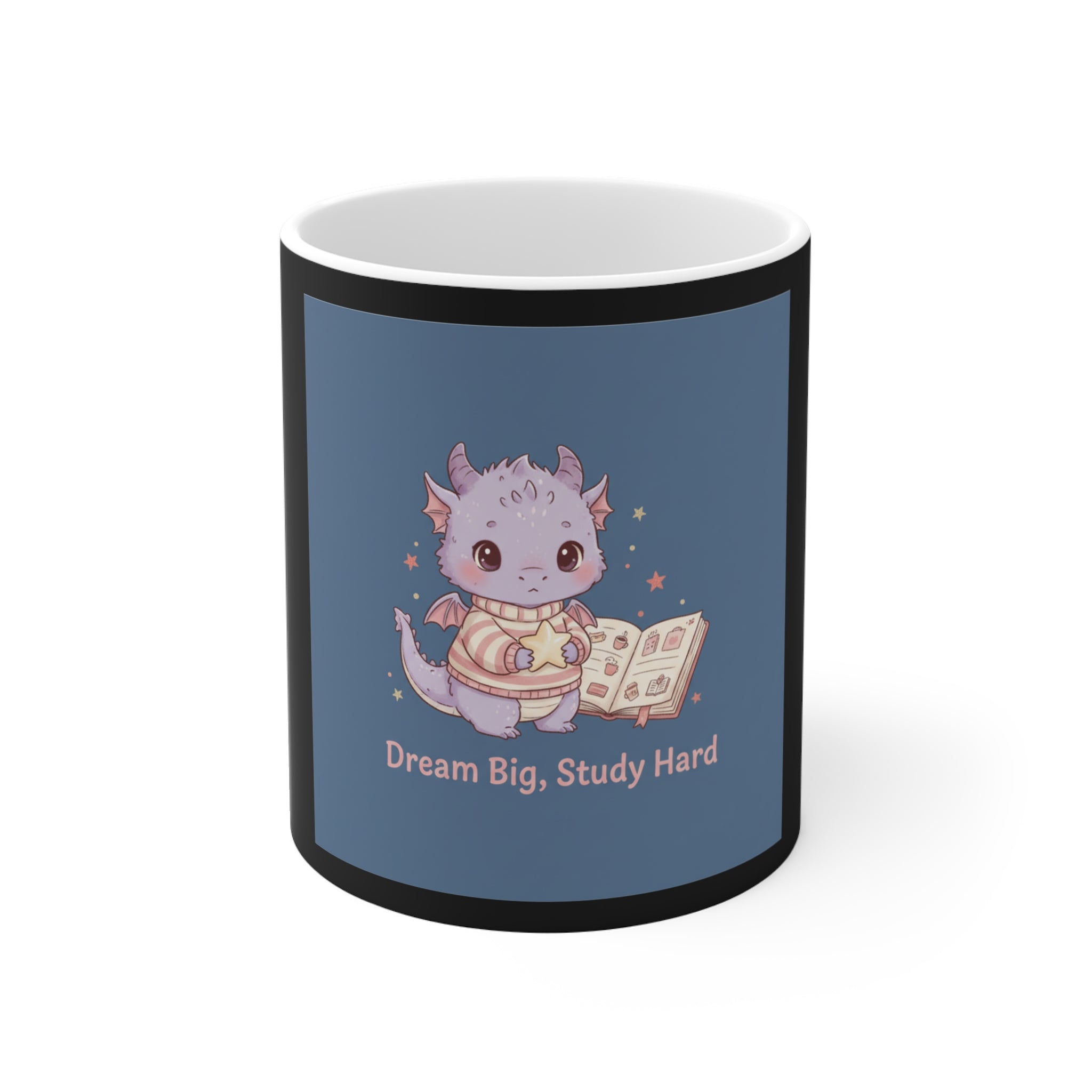 Dragon Mug 11oz – Dream Big Study Hard