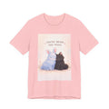 "YOU'RE NEVER TOO MUCH" Black Cat Women Tee | College Girl Gift | Fashion | KayKay Classics