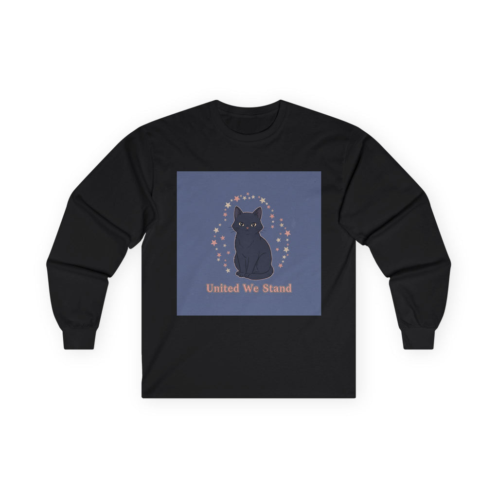 Black Cat Long Sleeve Tee – United We Stand