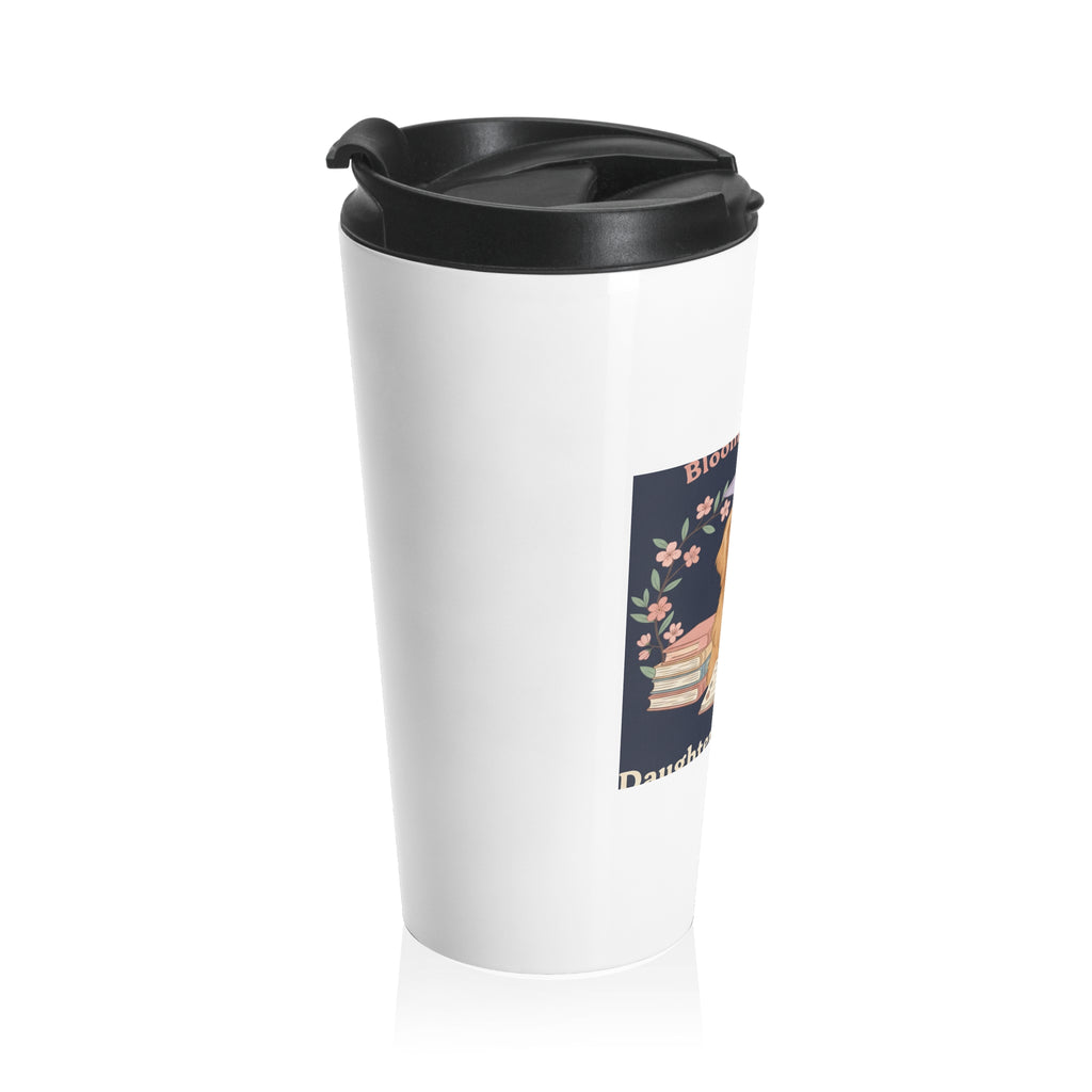 Golden Retriever Travel Mug – Bloom With Grace