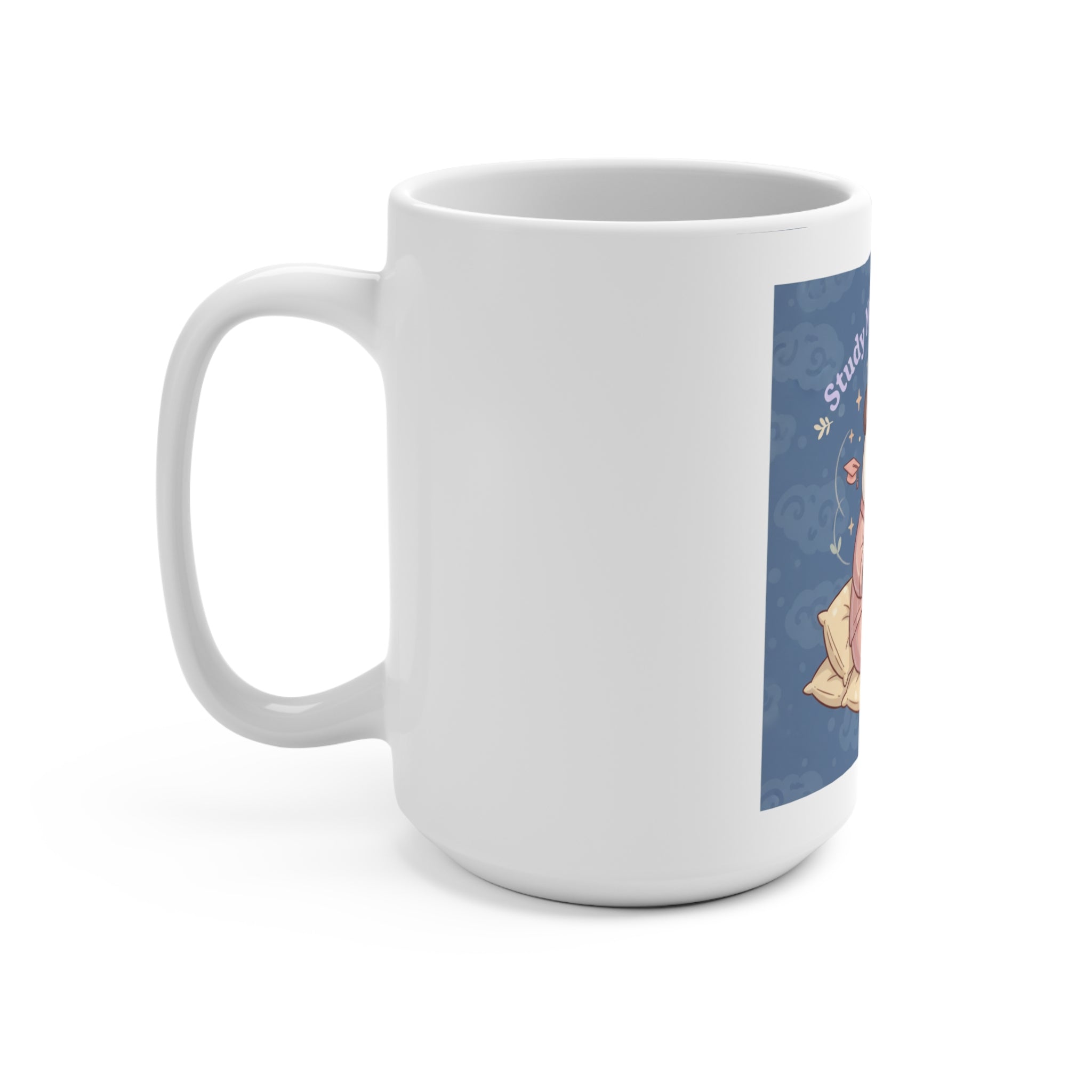 Bear Mug 15oz – Study Now Slay Later