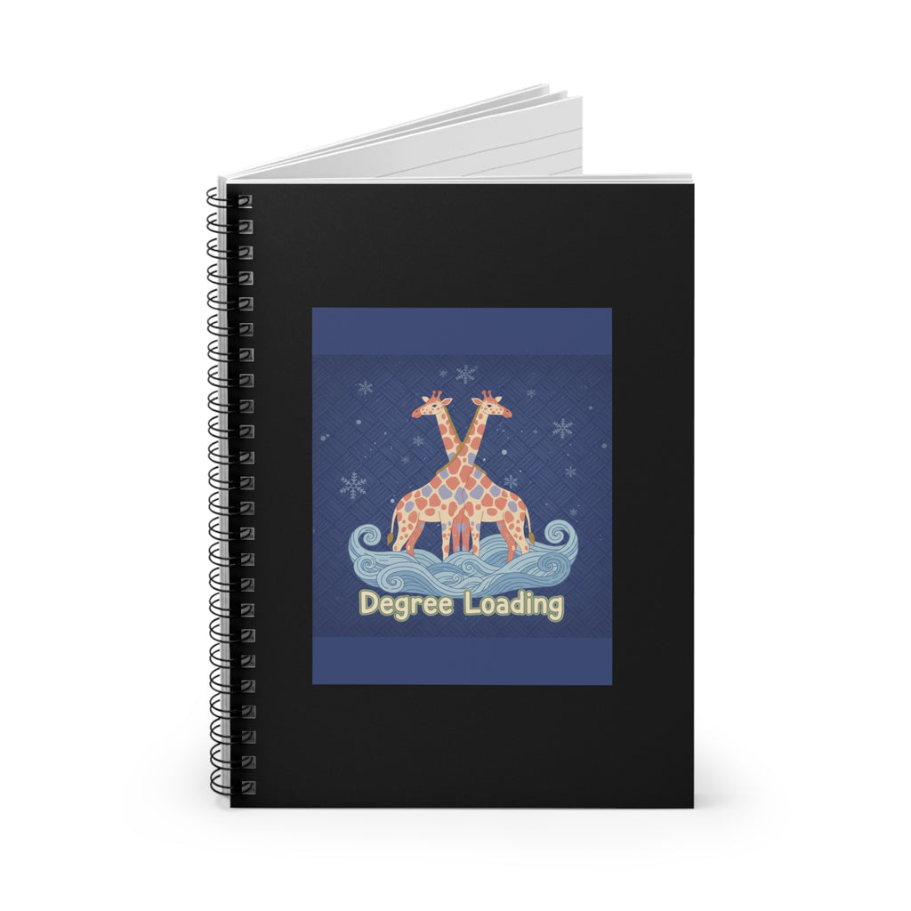 Degree Loading Giraffe Spiral Notebook