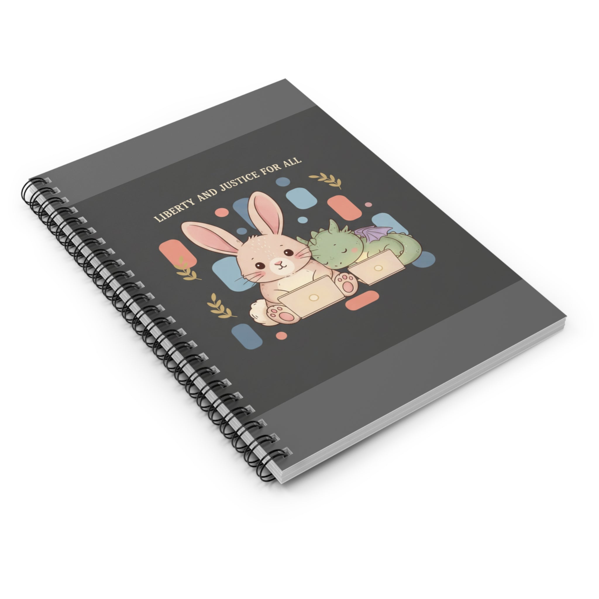 Dragon Spiral Notebook – Liberty and Justice for All