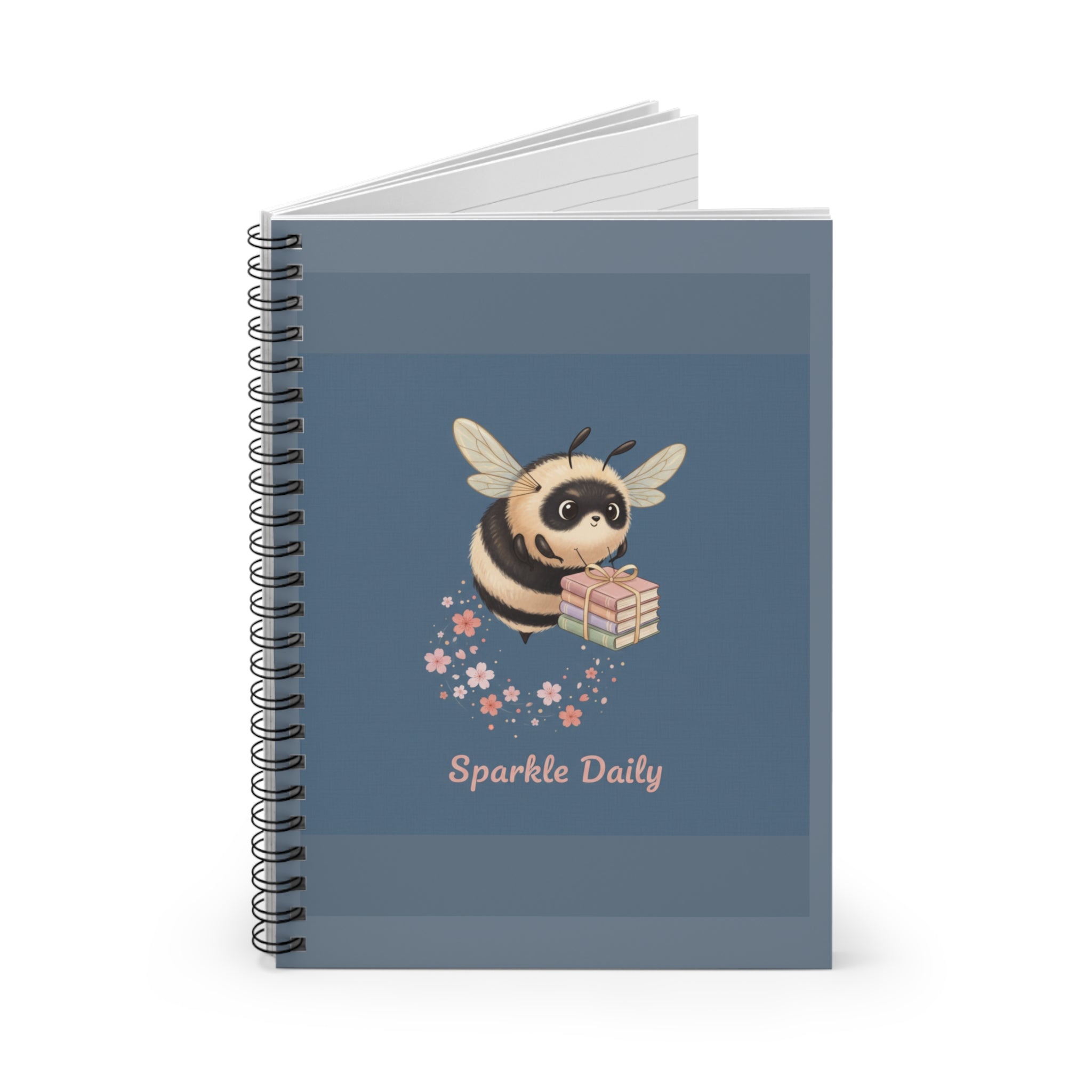 Bee Spiral Notebook – Sparkle Daily