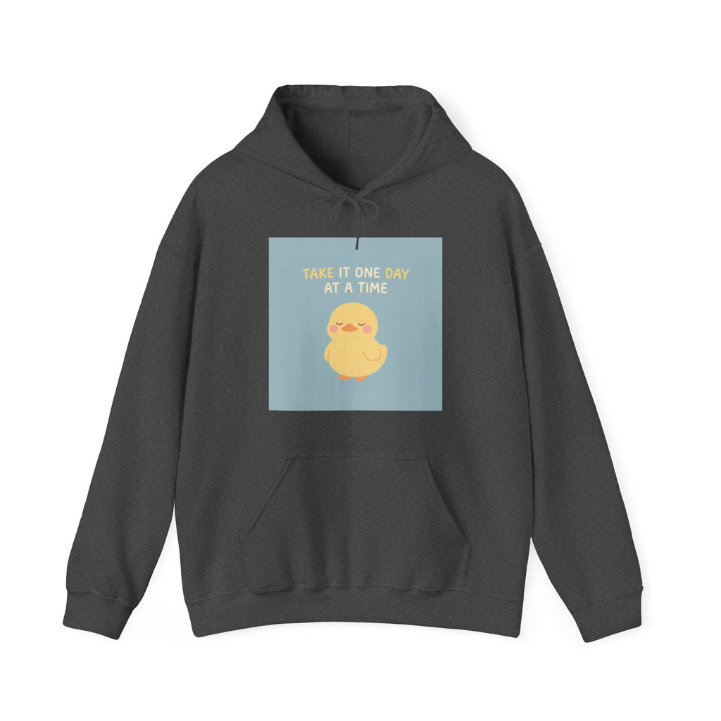 TAKE IT ONE DAY AT A TIME Duck Hoodie
