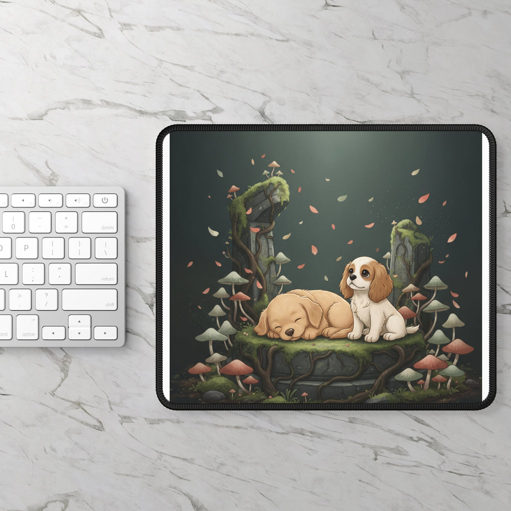 Puppies Mouse Pad – Magic Takes Time