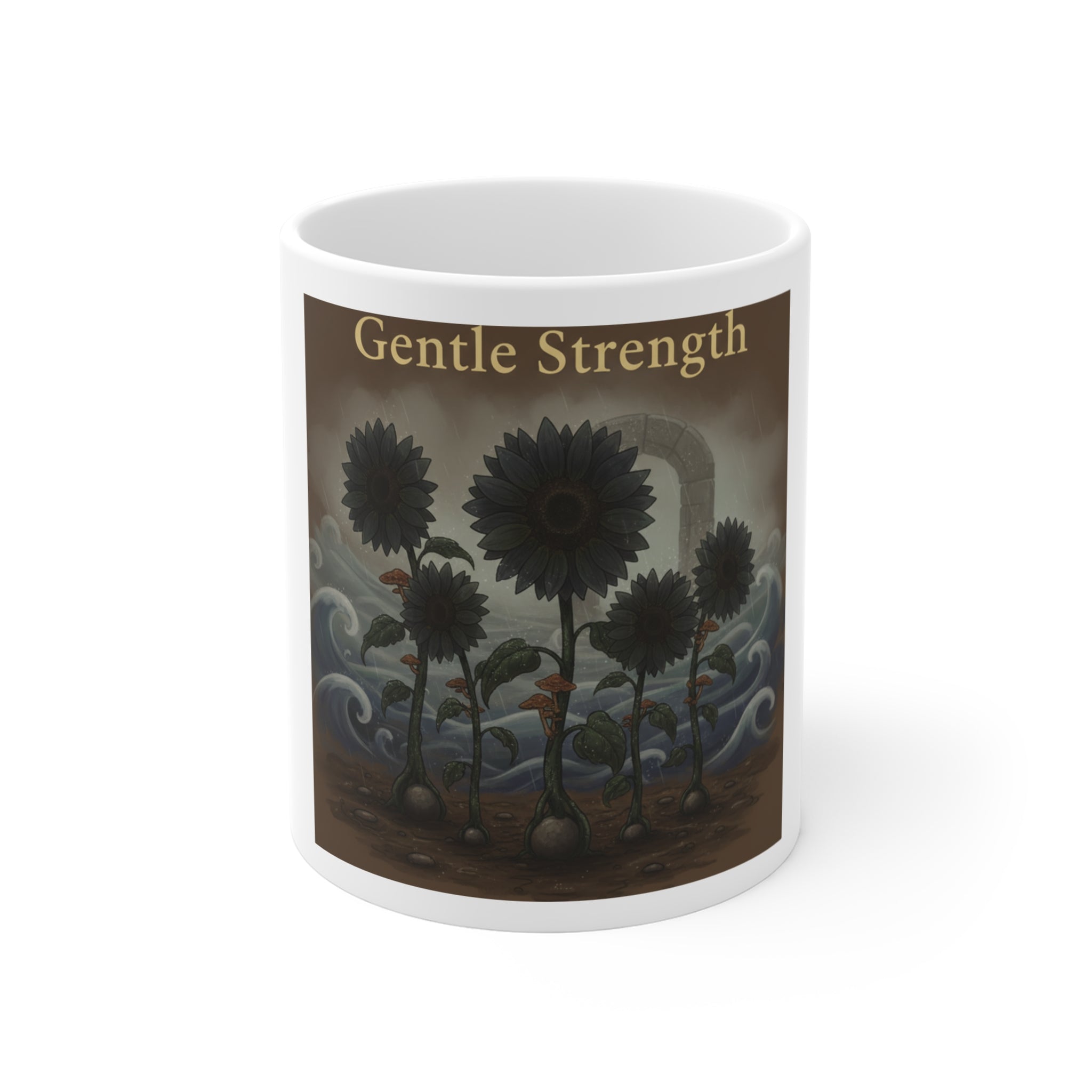 Sunflowers Mug 11oz – Gentle Strength