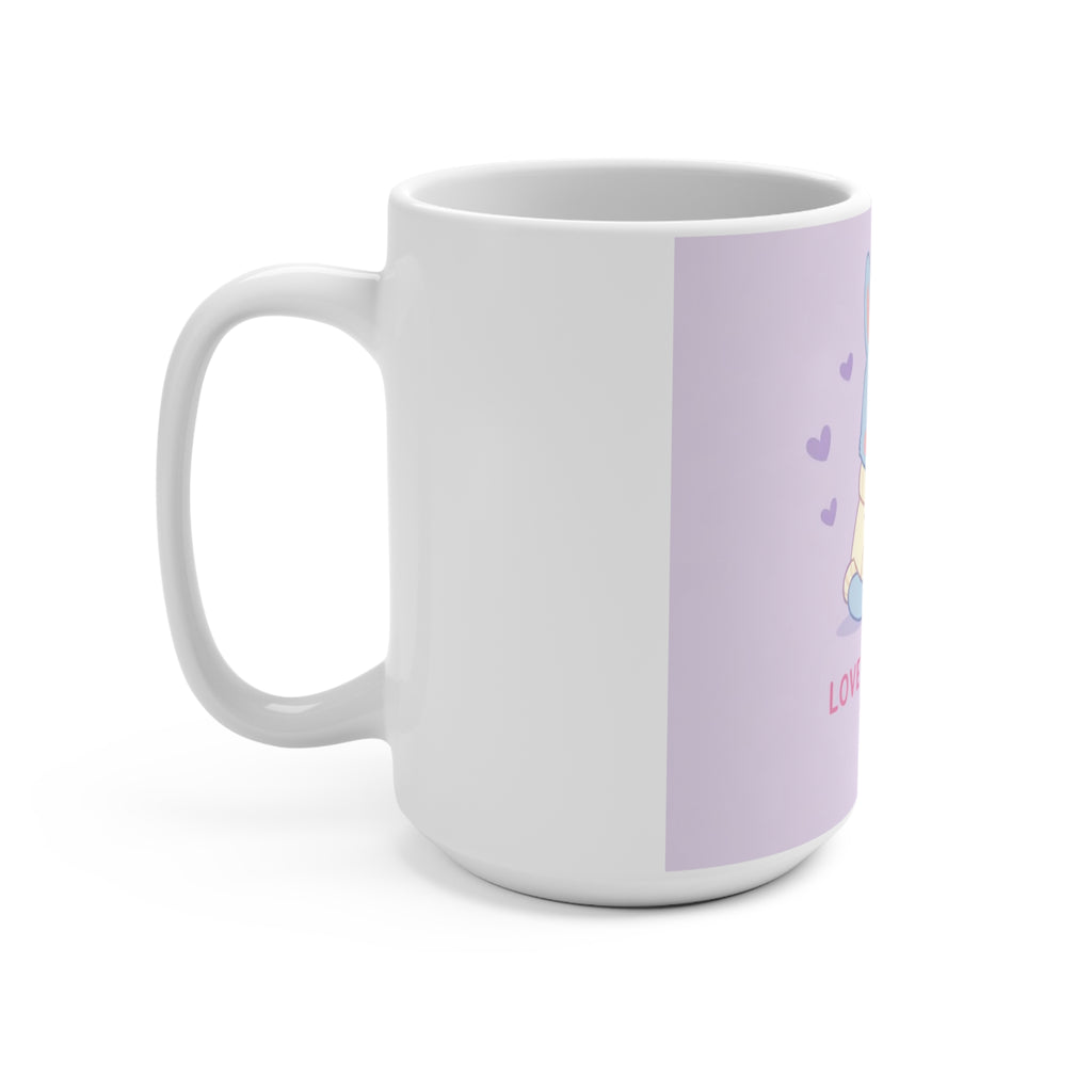 LOVE YOURSELF FIRST Bunny Mug 15oz