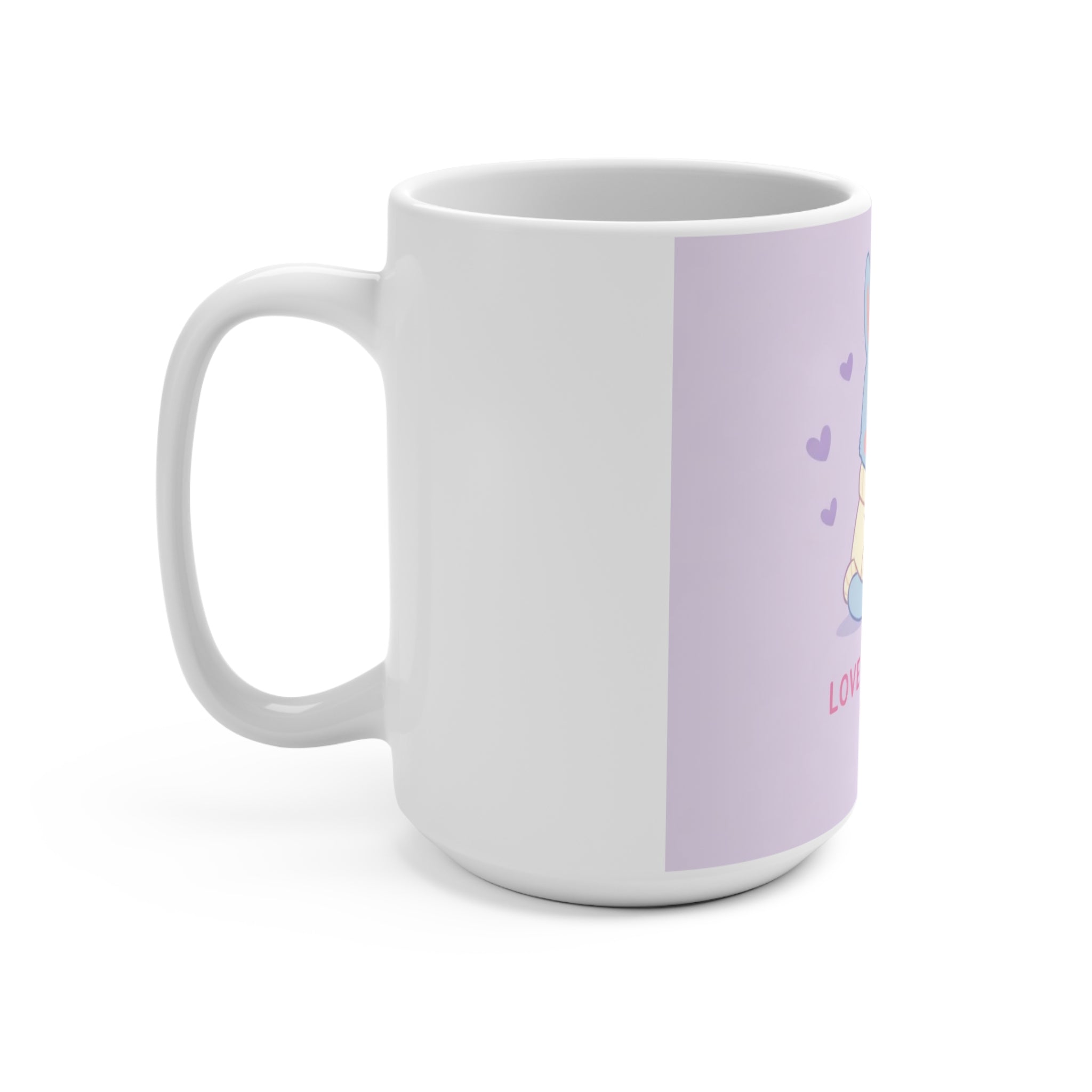 LOVE YOURSELF FIRST Bunny Mug 15oz