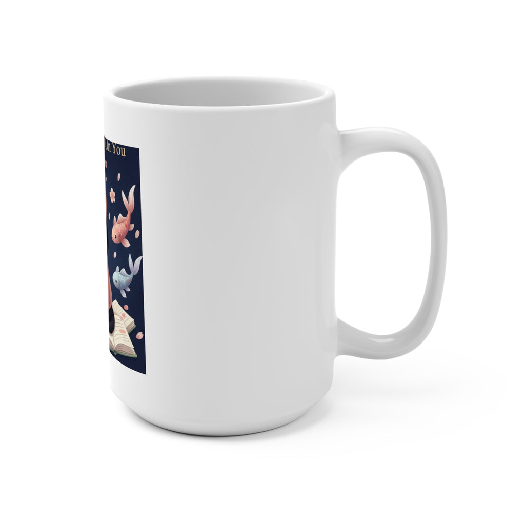 Black Cat Mug 15oz – Success Looks Good on You Campus Dreams