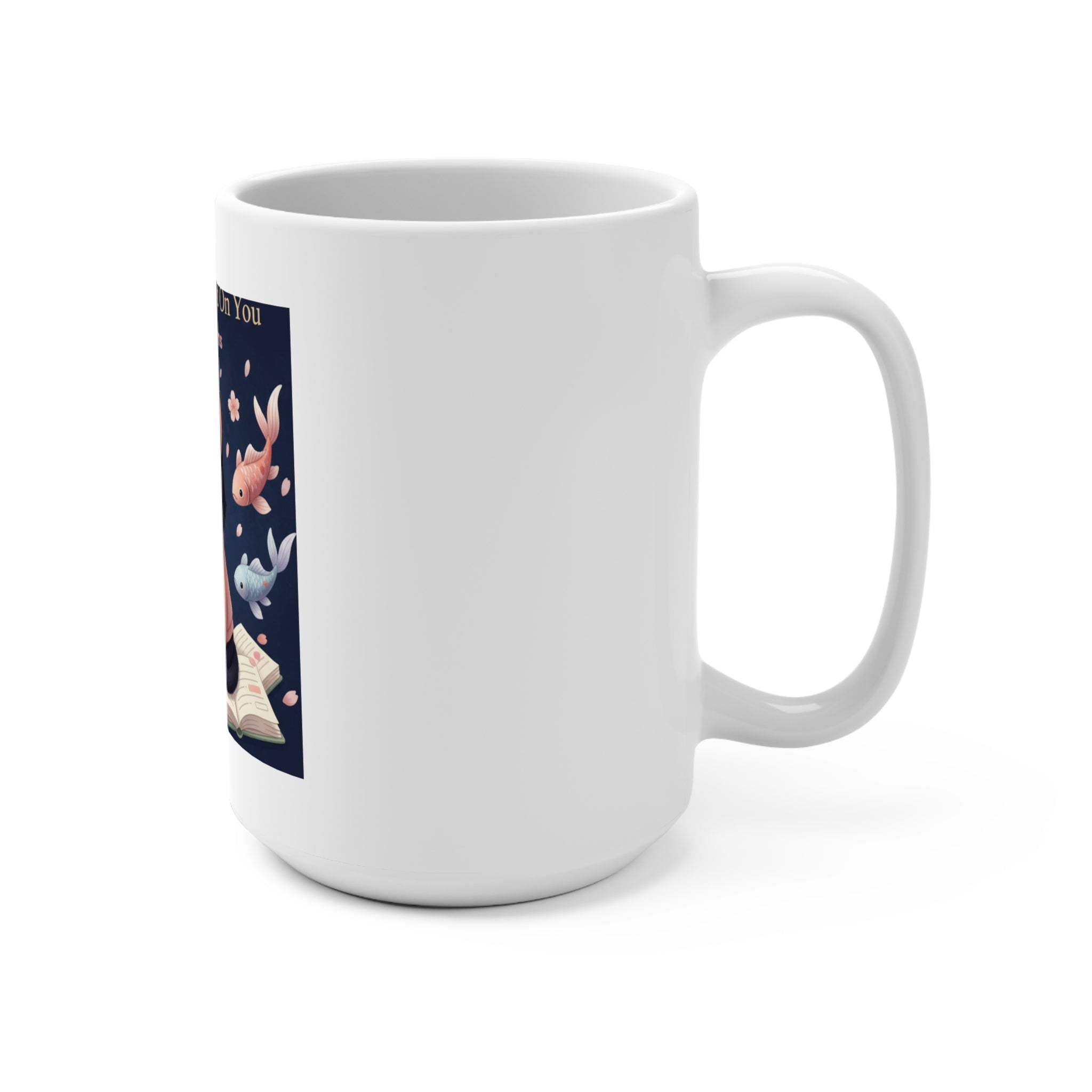 Black Cat Mug 15oz – Success Looks Good on You Campus Dreams