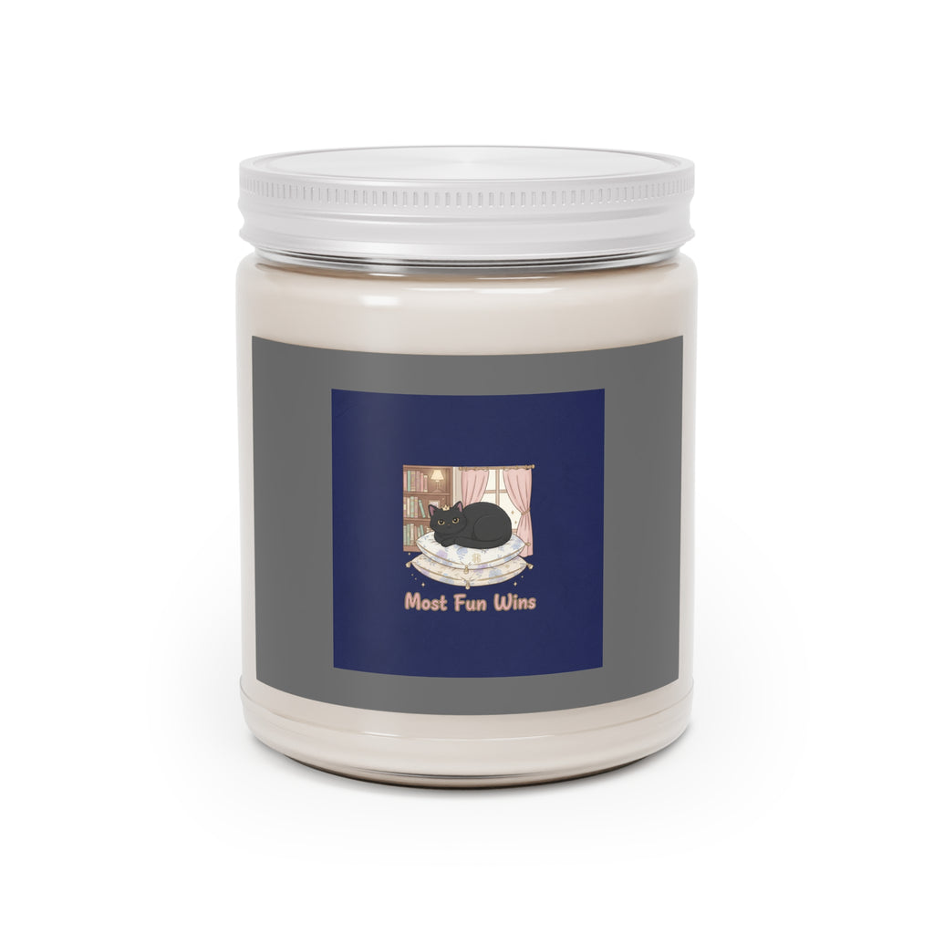 Black Cat Scented Candle – Most Fun Wins