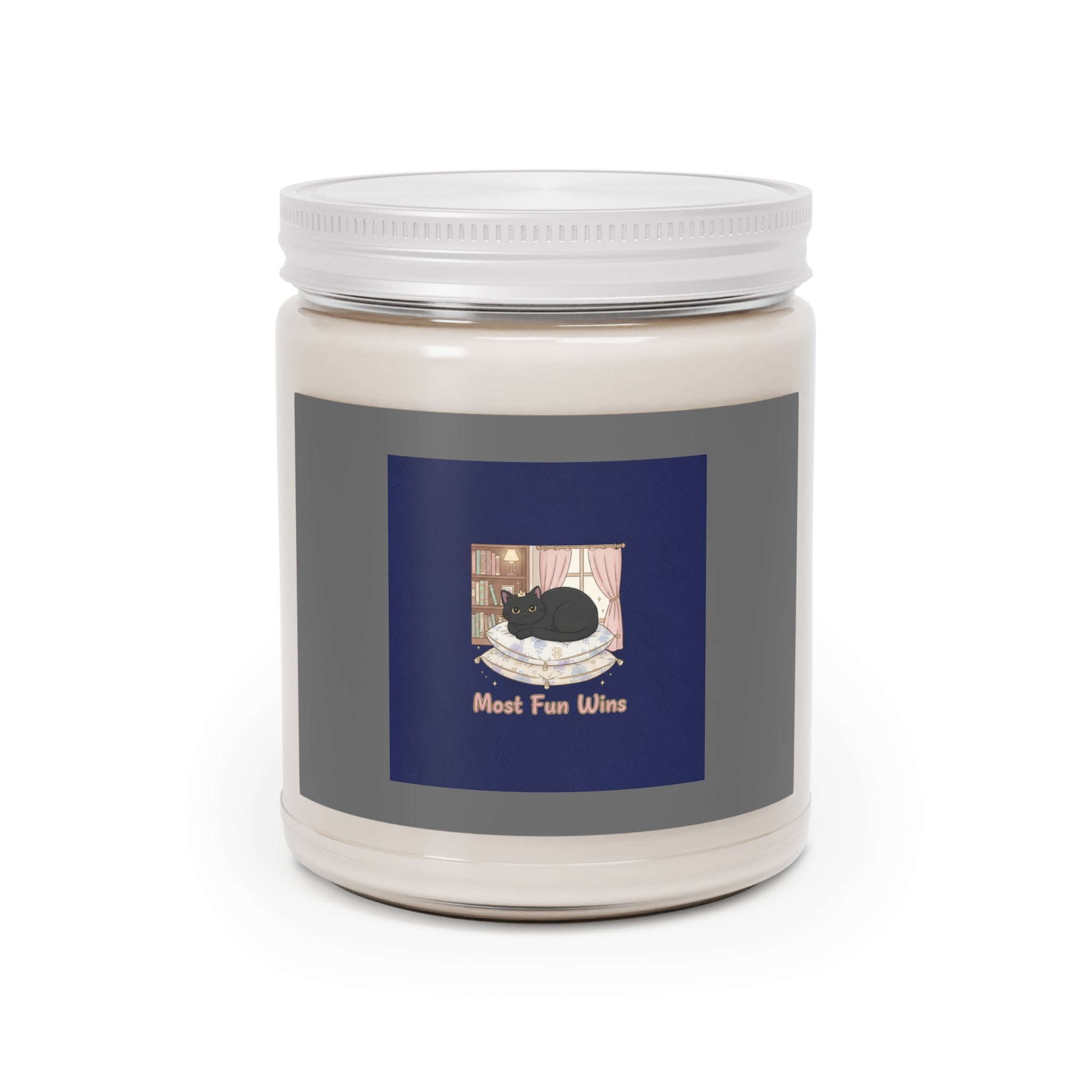 Black Cat Scented Candle – Most Fun Wins