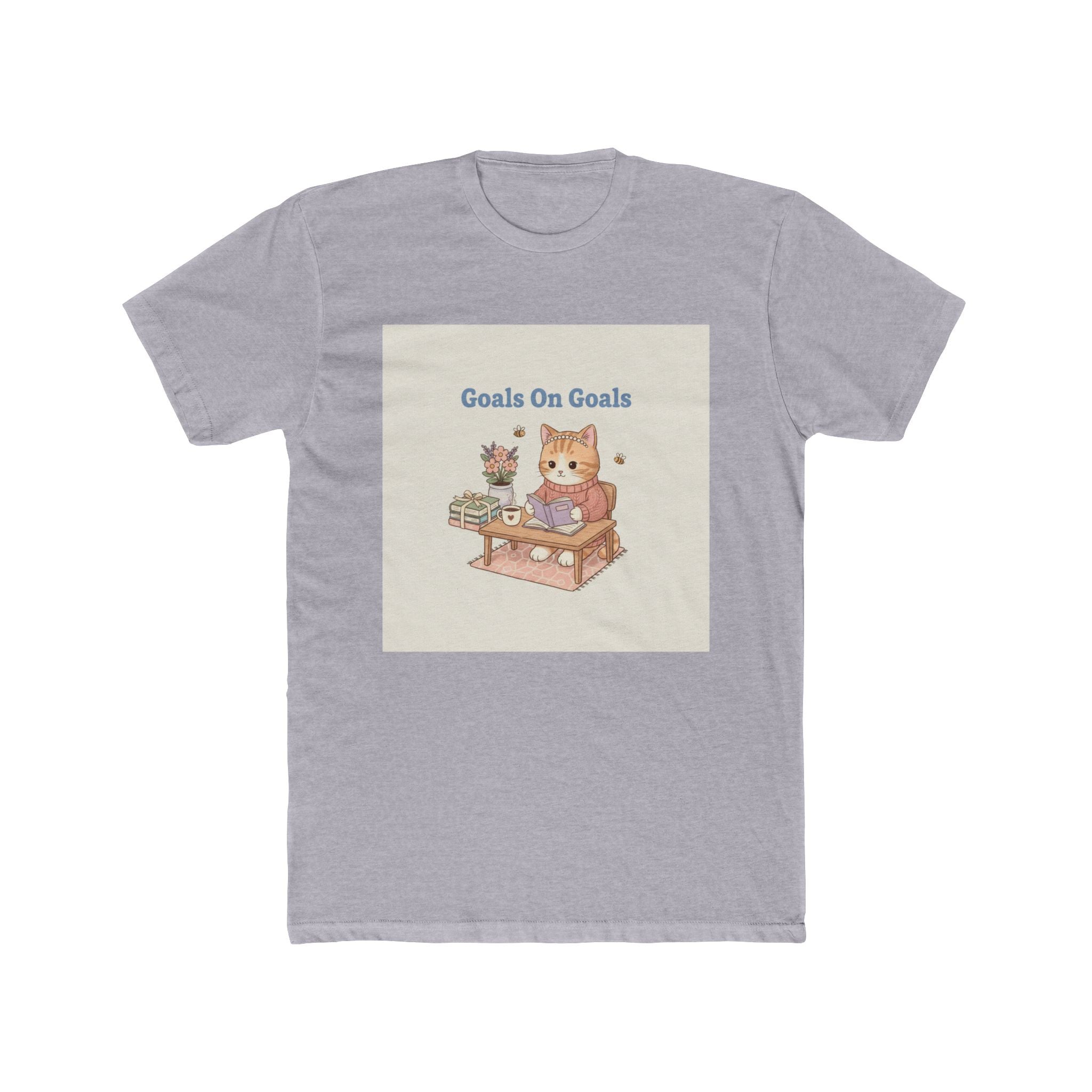 Goals On Goals Cat Unisex Tee