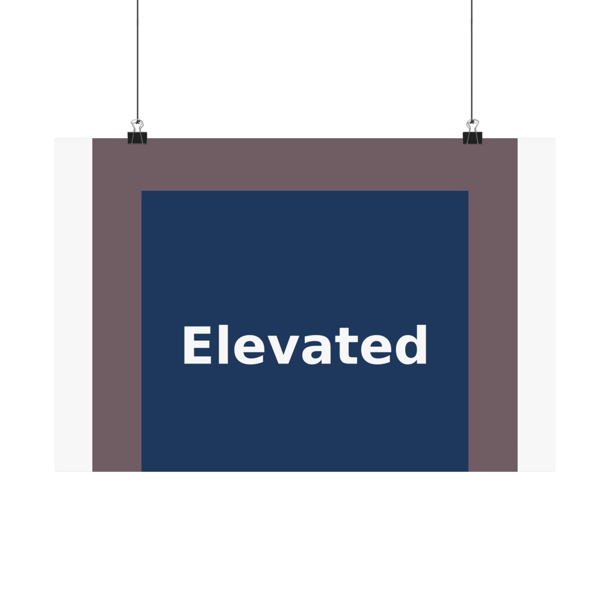 Elevated - KayKay Poster