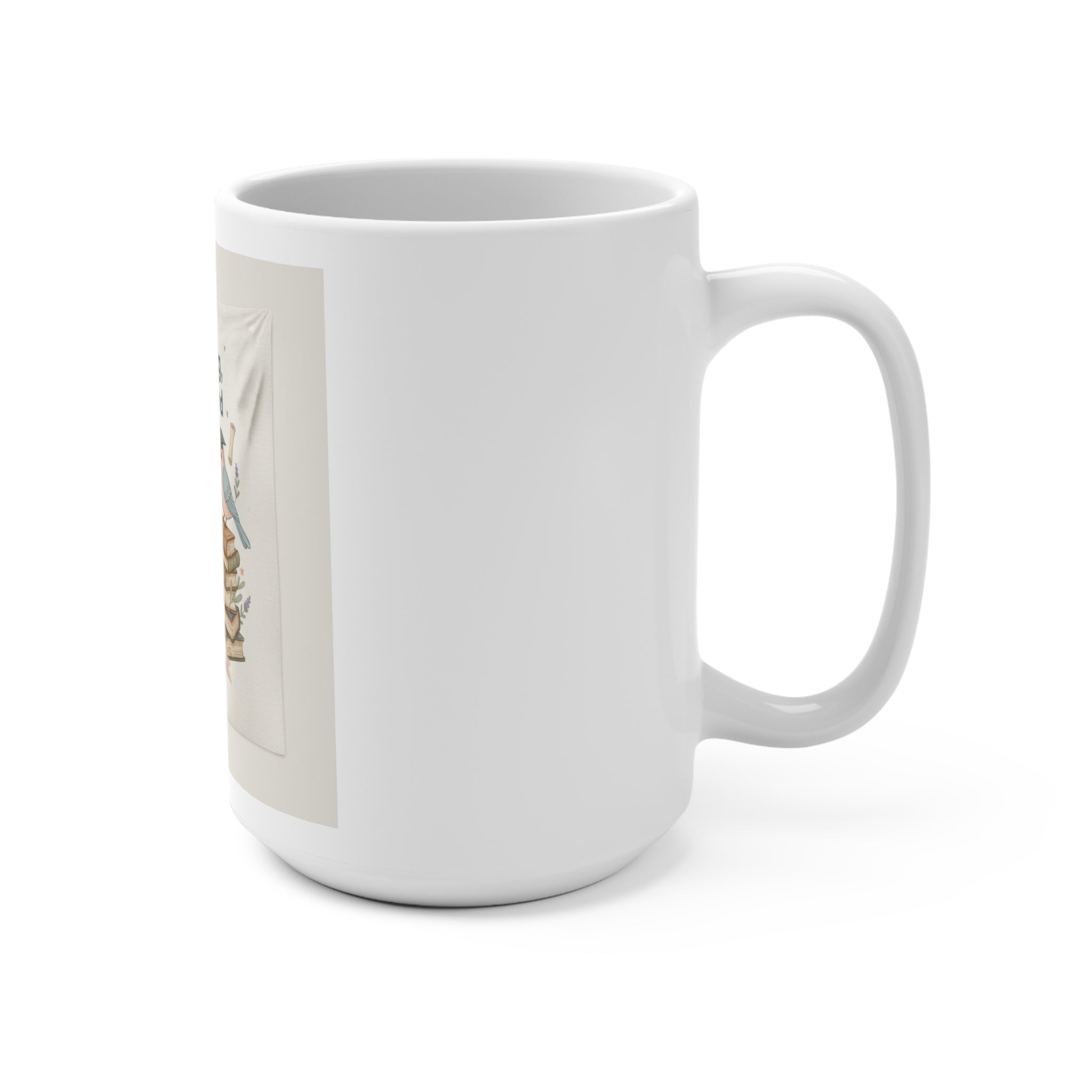 Dream Big, Study Hard Birds Mug 15oz
